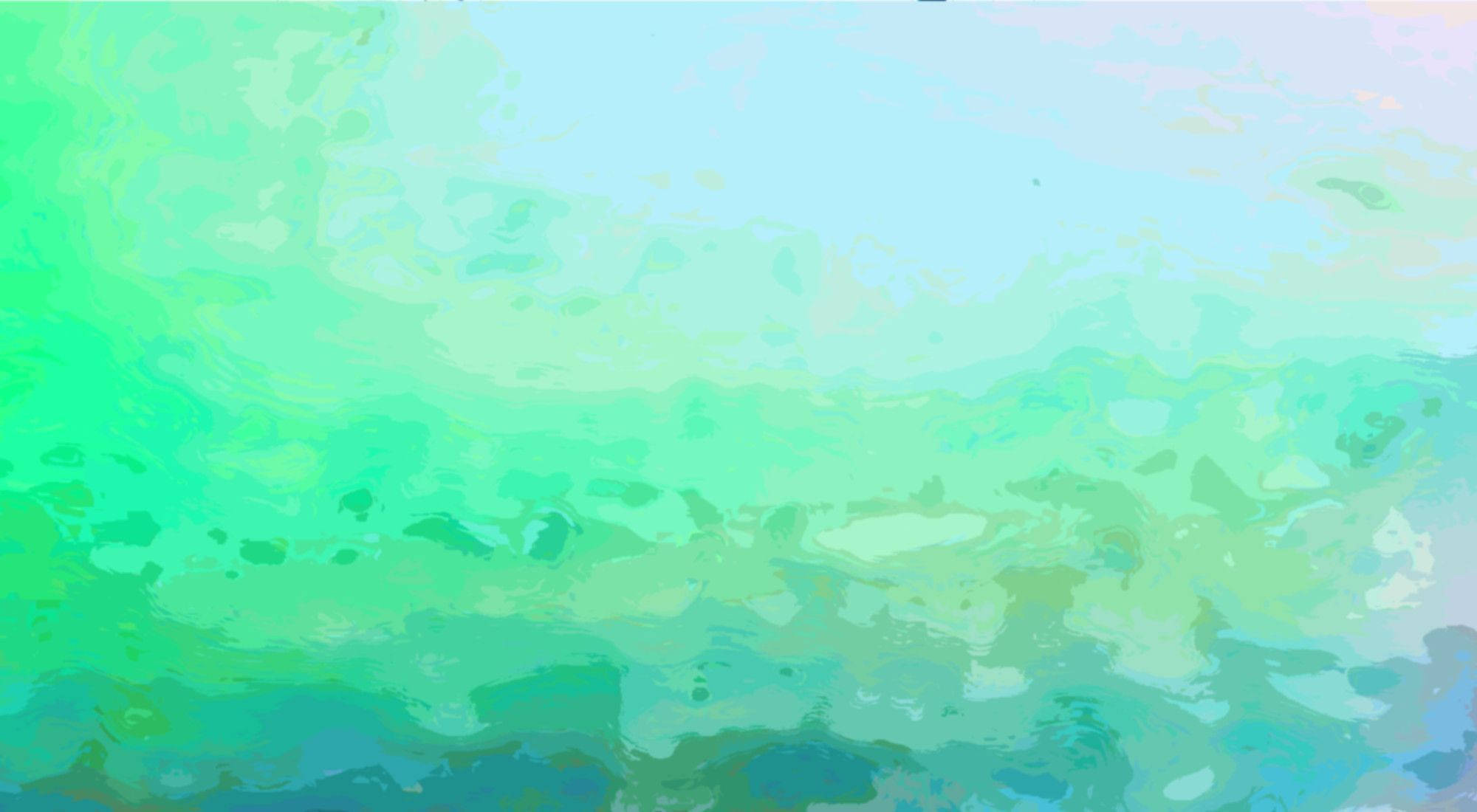 Arte Abstracto Estético en Verde Claro Fondos de pantalla