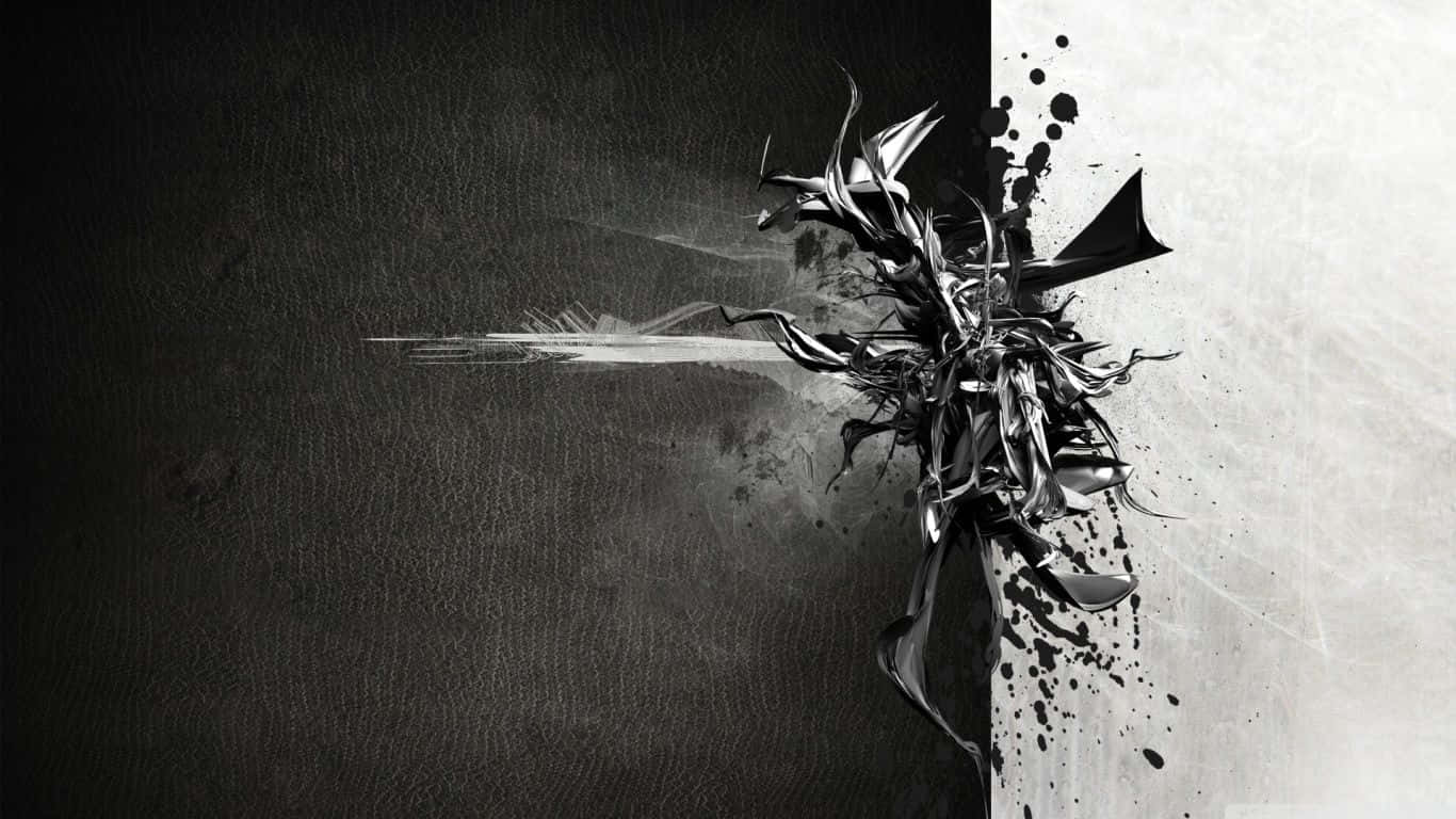 Arte Biomecánico en Blanco y Negro para PC Fondos de pantalla