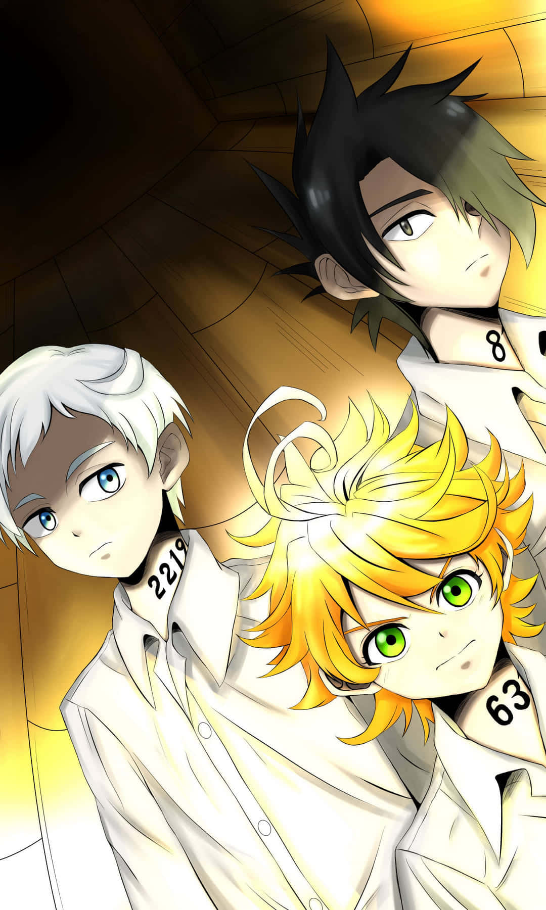 Arte Cautivador de The Promised Neverland Fondos de pantalla