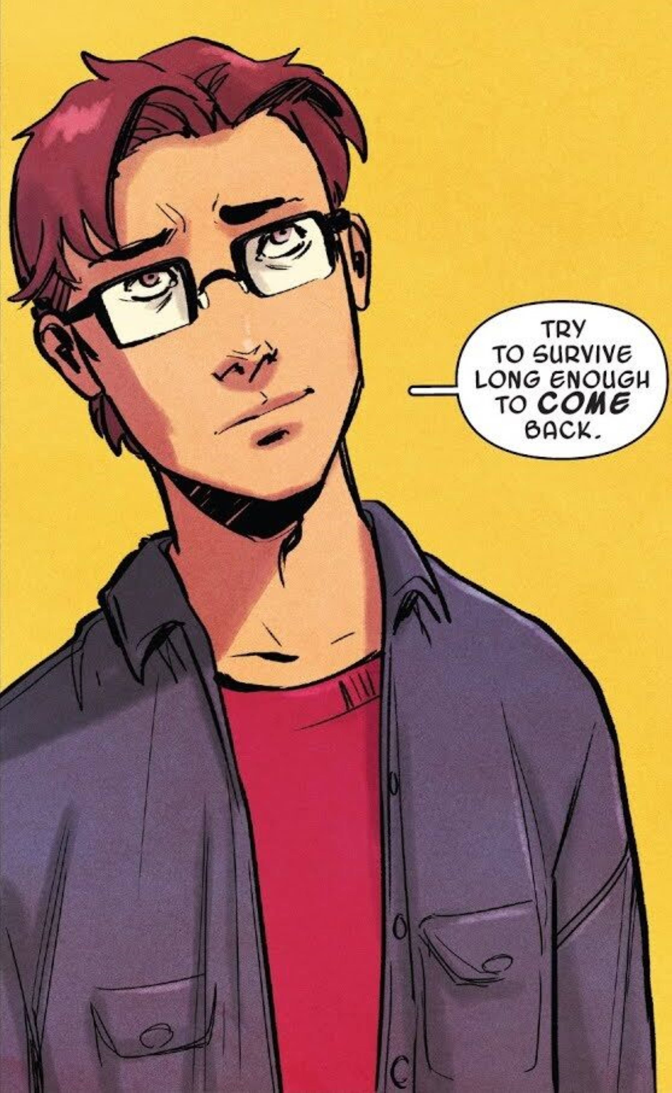 Arte Cómico de Peter Parker de Pelo Rojo Fondos de pantalla