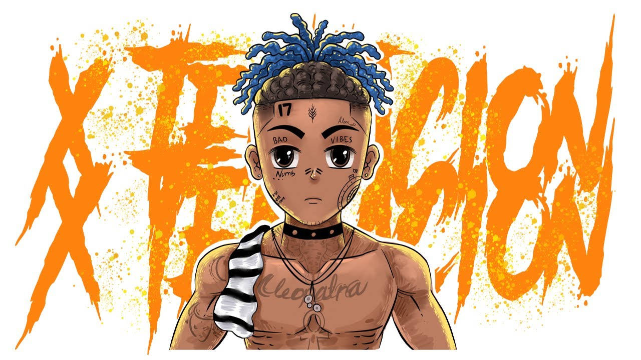 Arte creativo anime de Xxxtentacion Fondos de pantalla