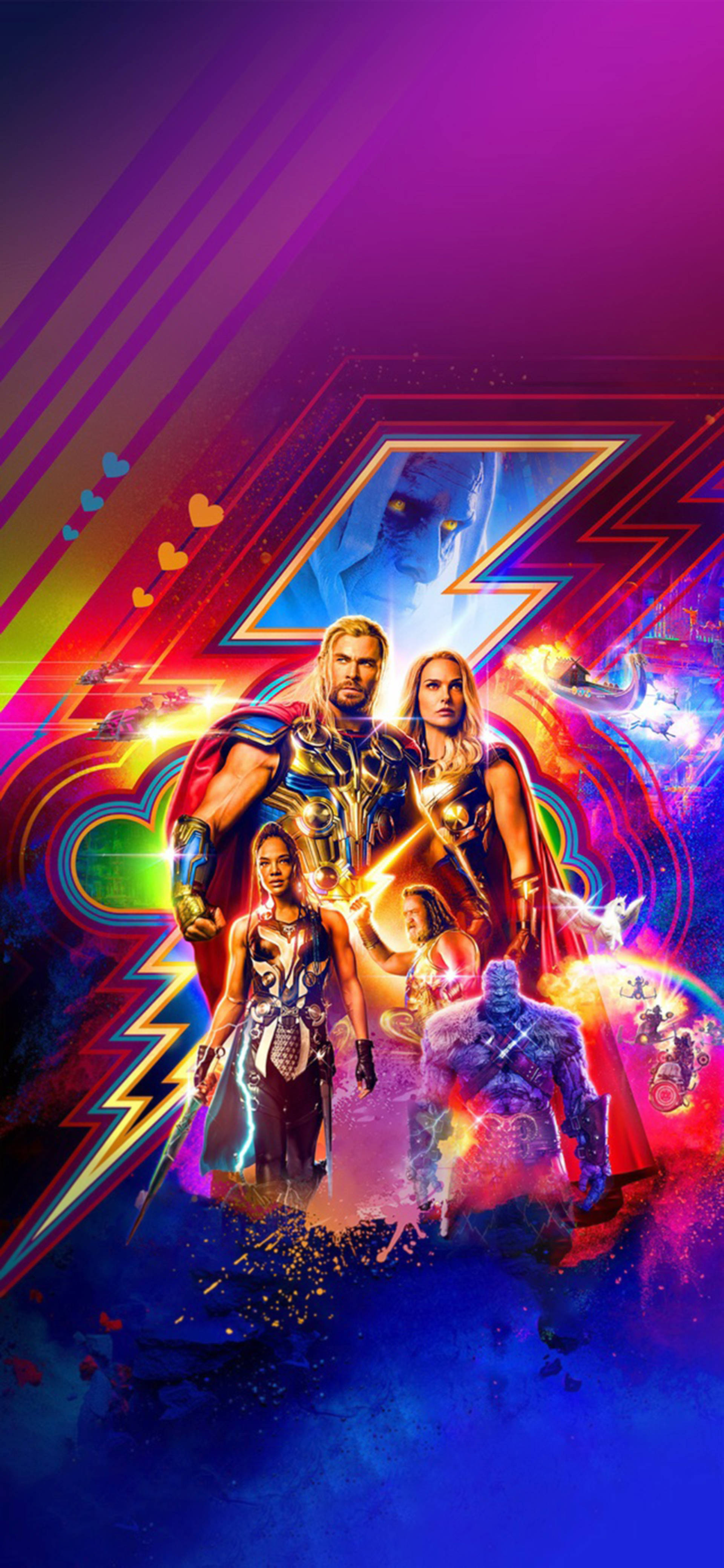 Arte creativo de Thor: Love and Thunder Fondos de pantalla