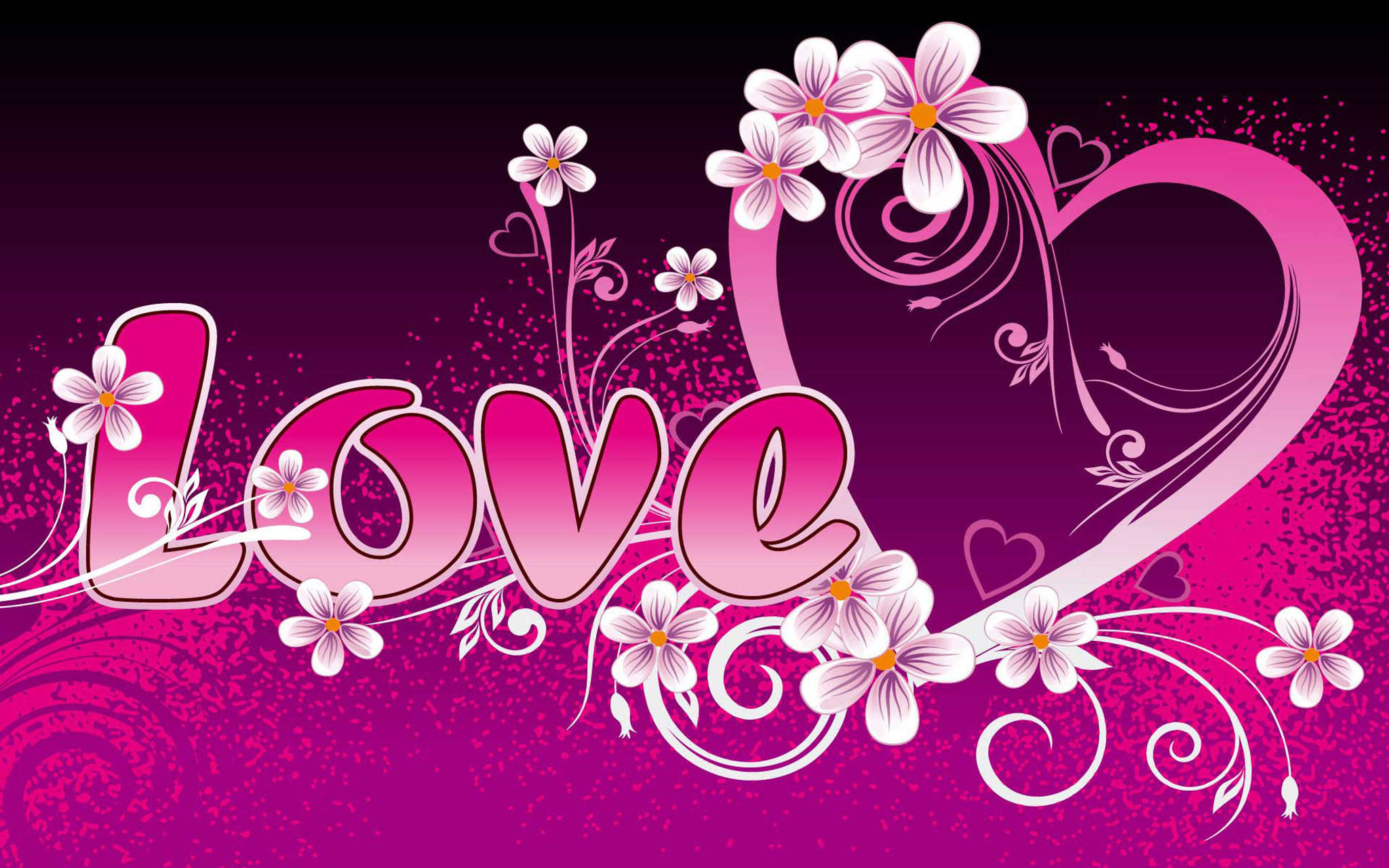 Arte de amor rosa y lindo Fondos de pantalla