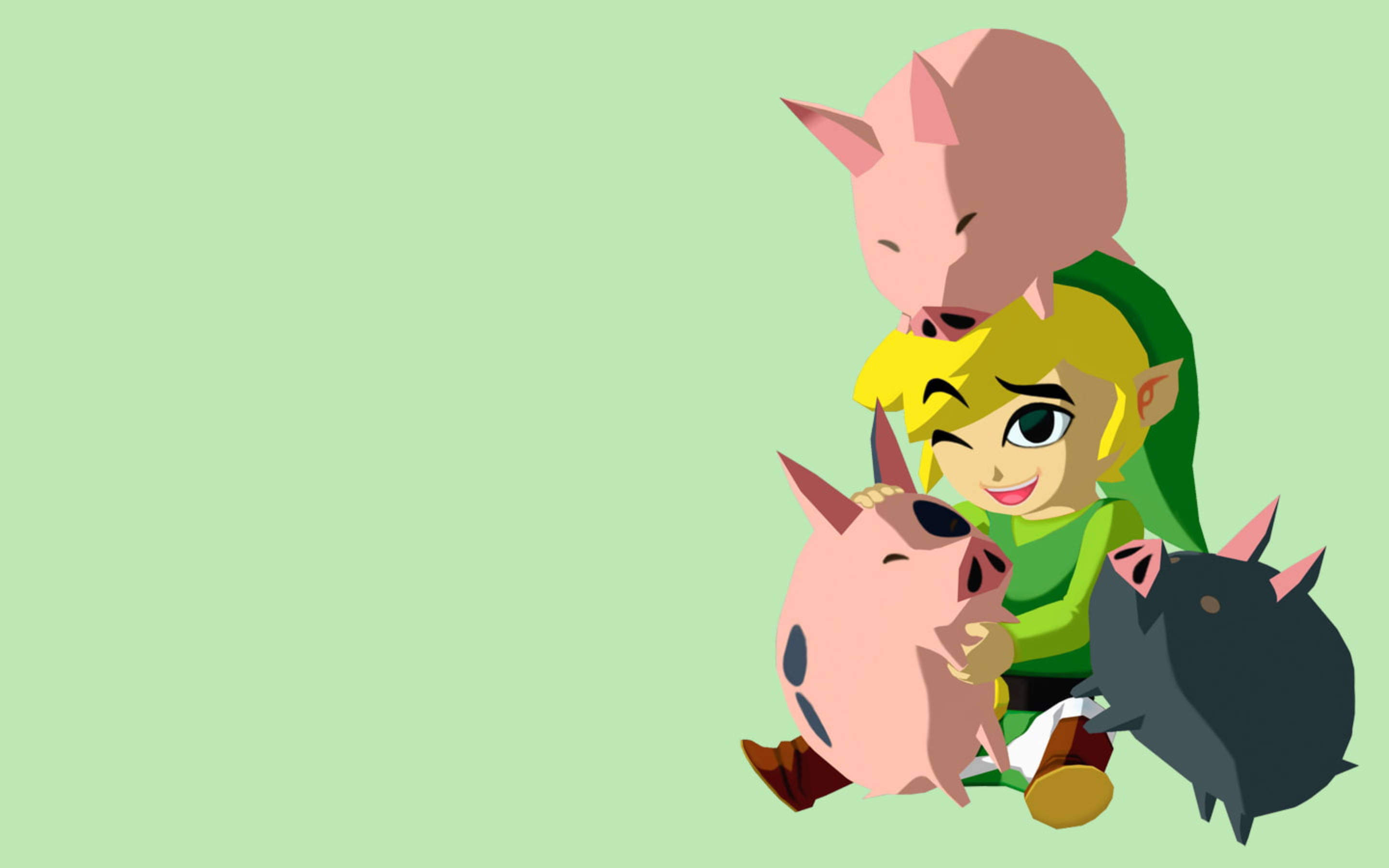 Arte de Ataque de Cerditos de Legend of Zelda Fondos de pantalla