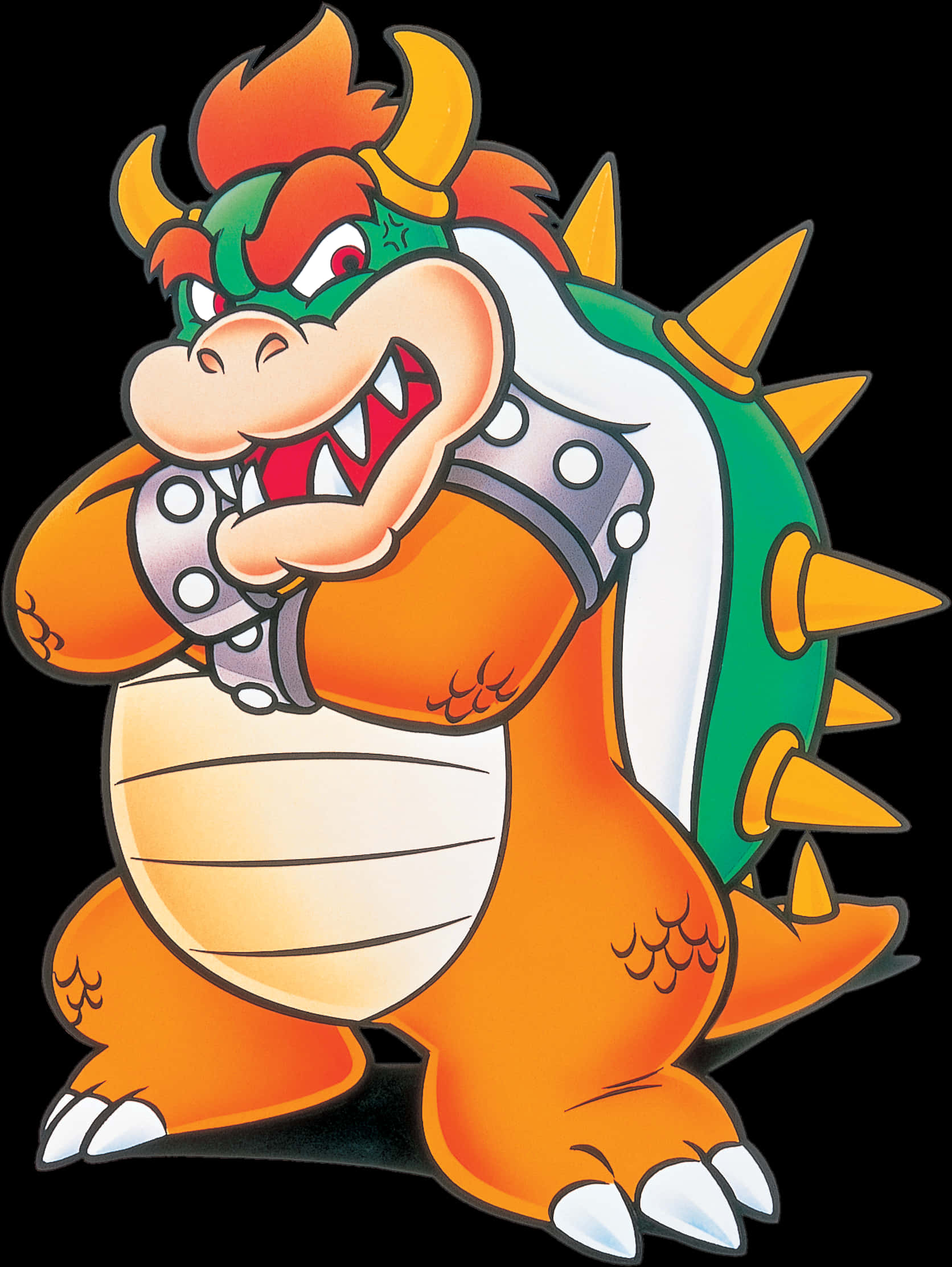 Arte de Bowser Sonriendo Fondos de pantalla