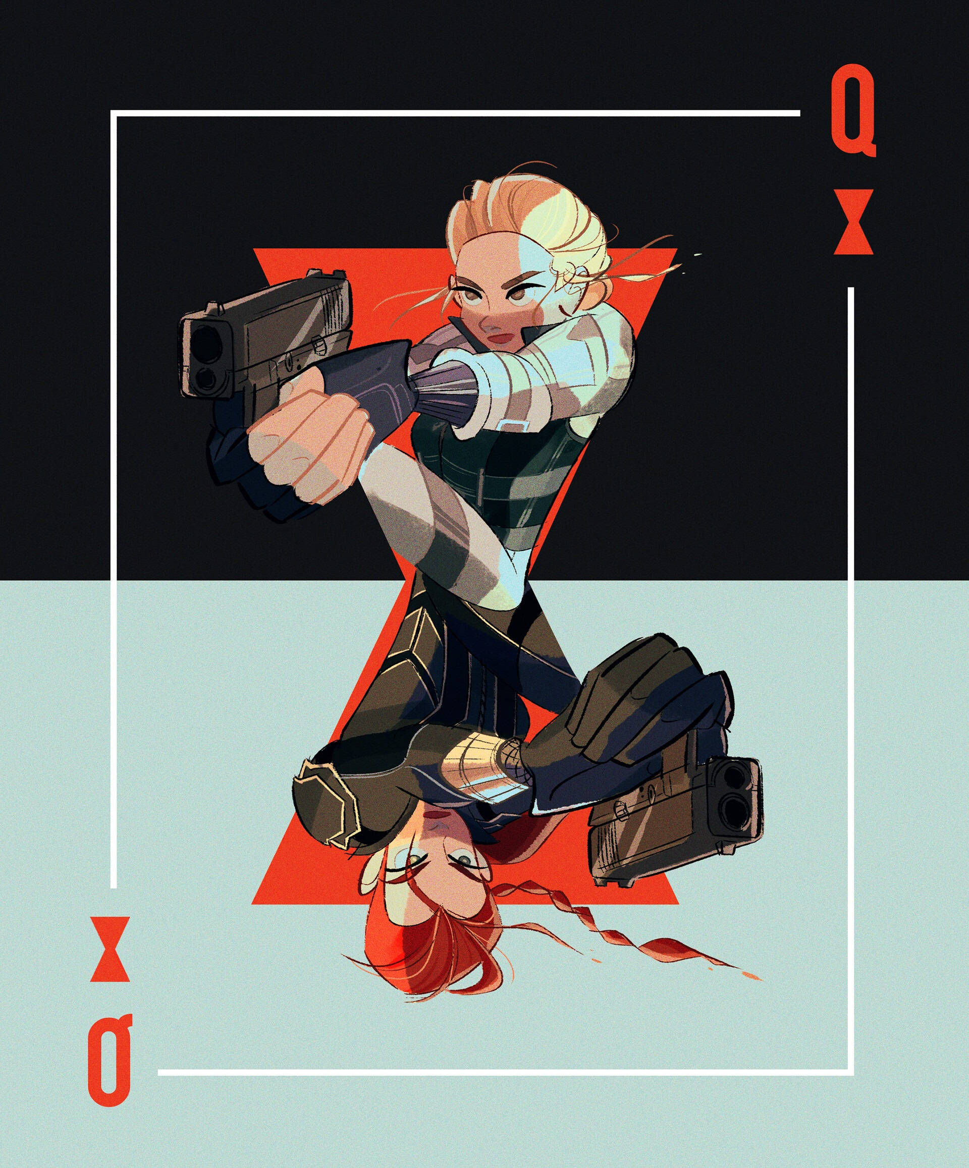 Arte de Carta de Baraja Yelena Belova Fondos de pantalla
