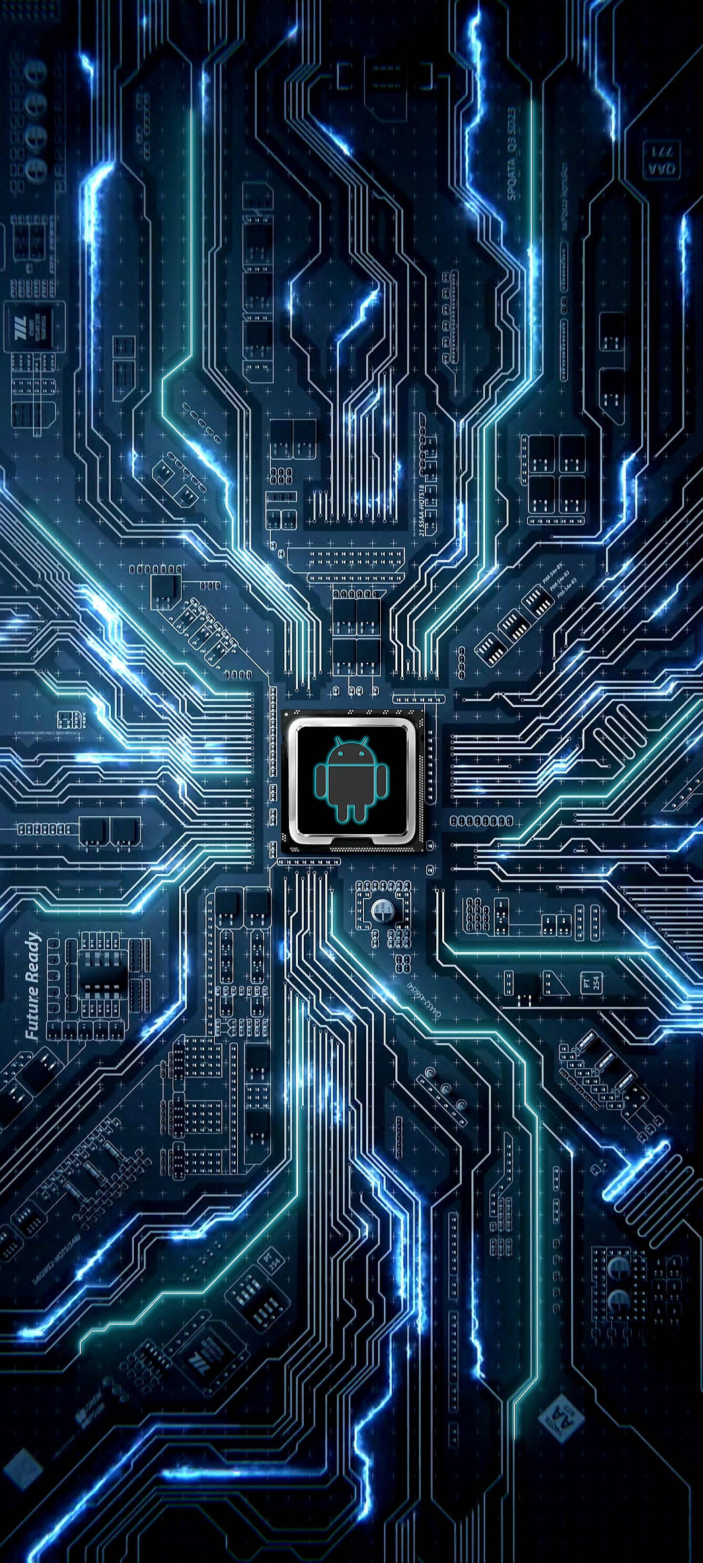 Arte de Circuito Android Para Samsung S20 FE Fondos de pantalla