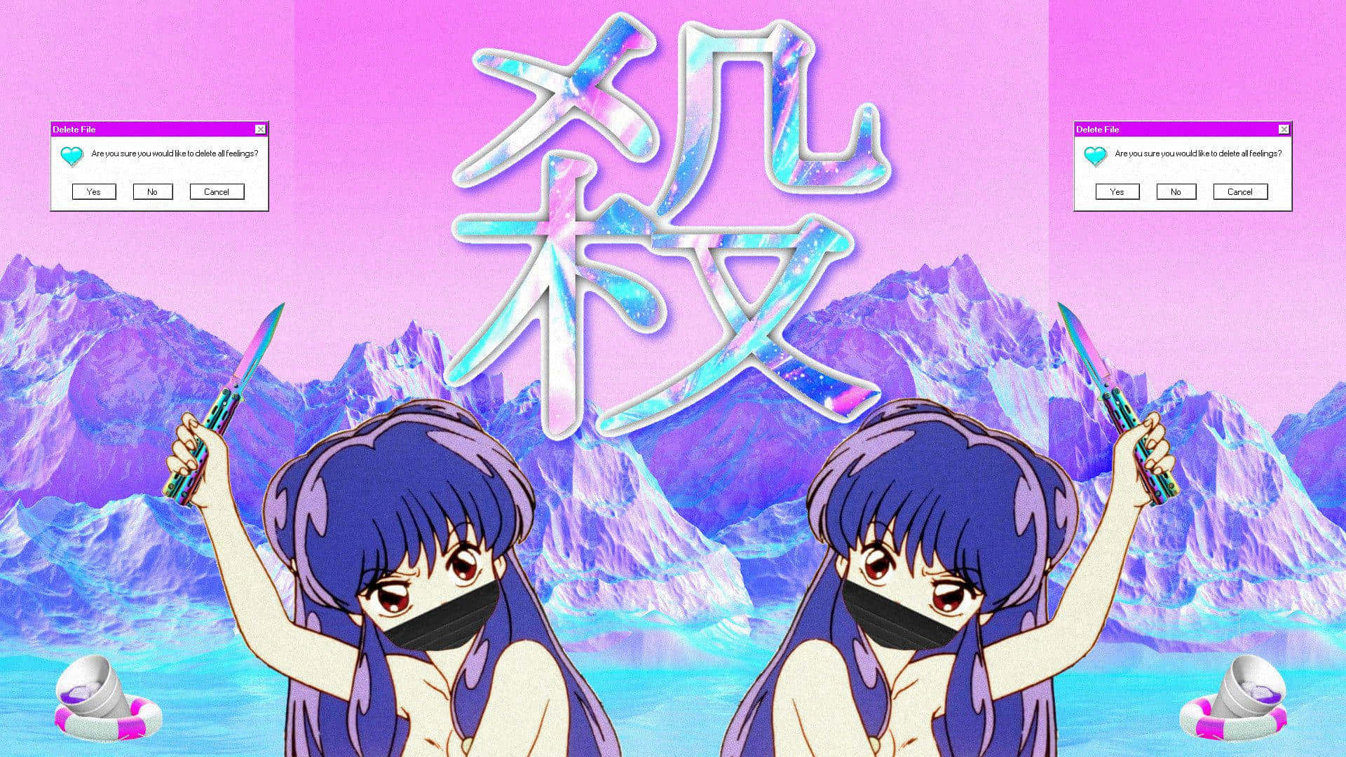 Arte de escritorio anime estética PFP Fondos de pantalla