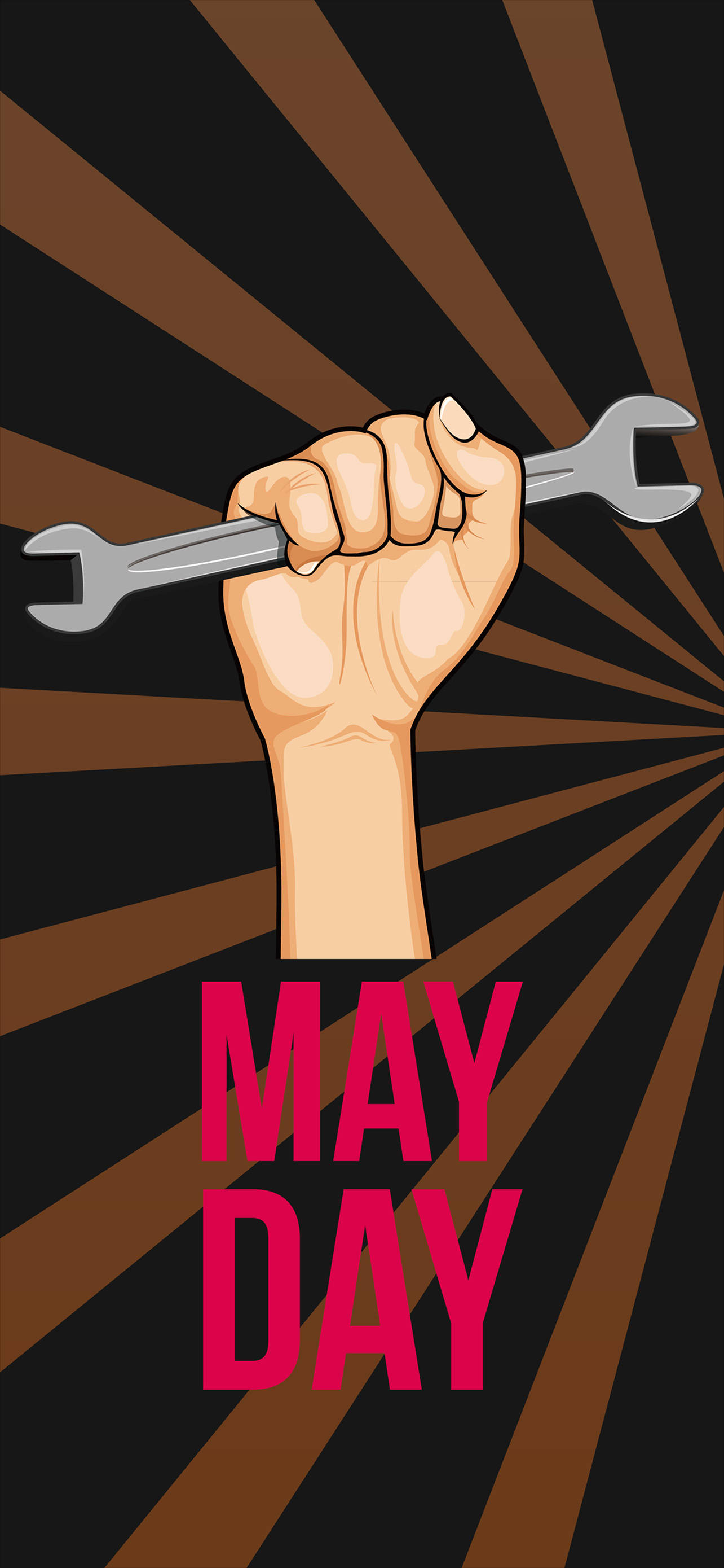 Arte de Estallido Solar del Día del Trabajo Fondos de pantalla