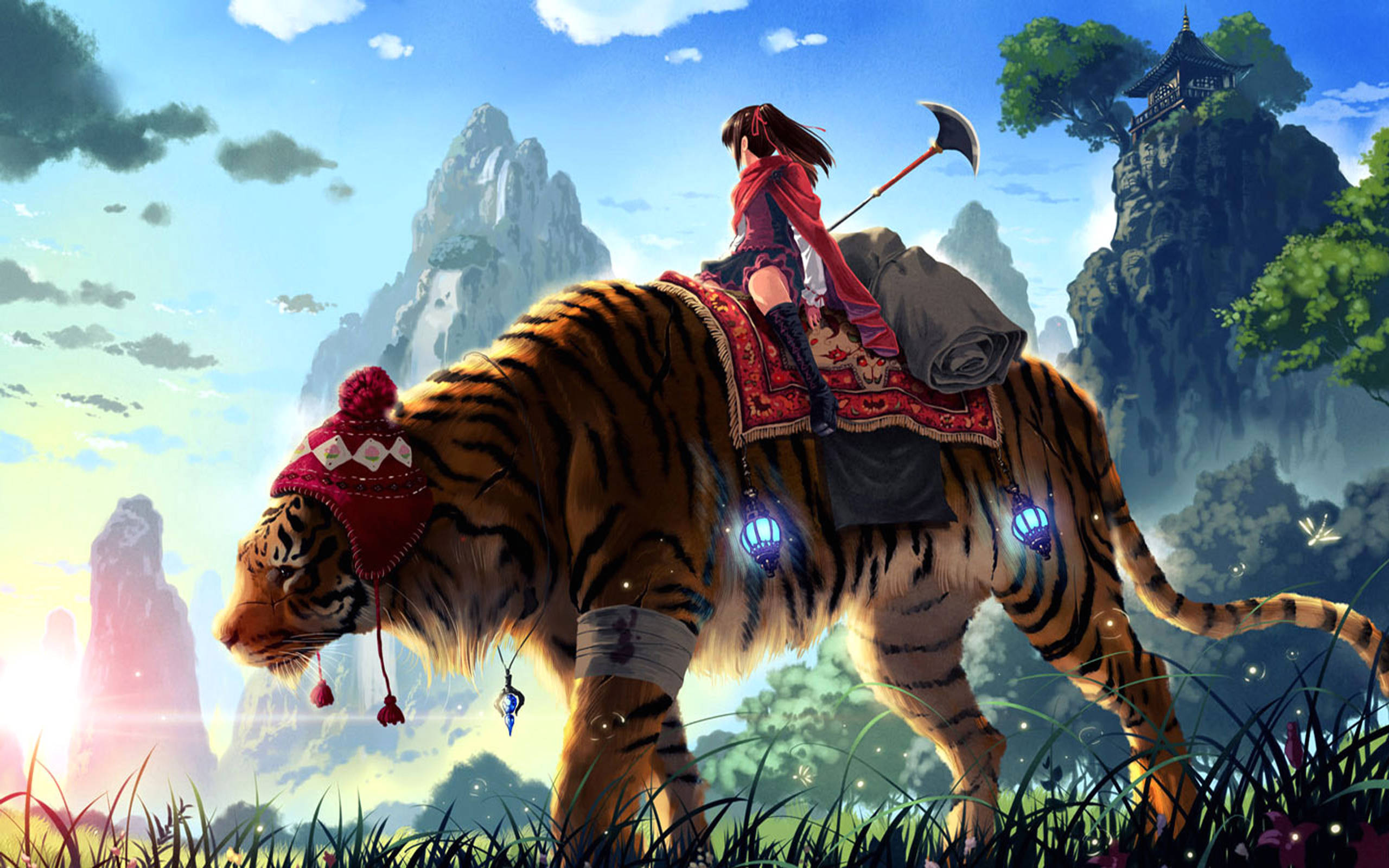 Arte de Fantasía Oriental 2560x1600 Fondos de pantalla
