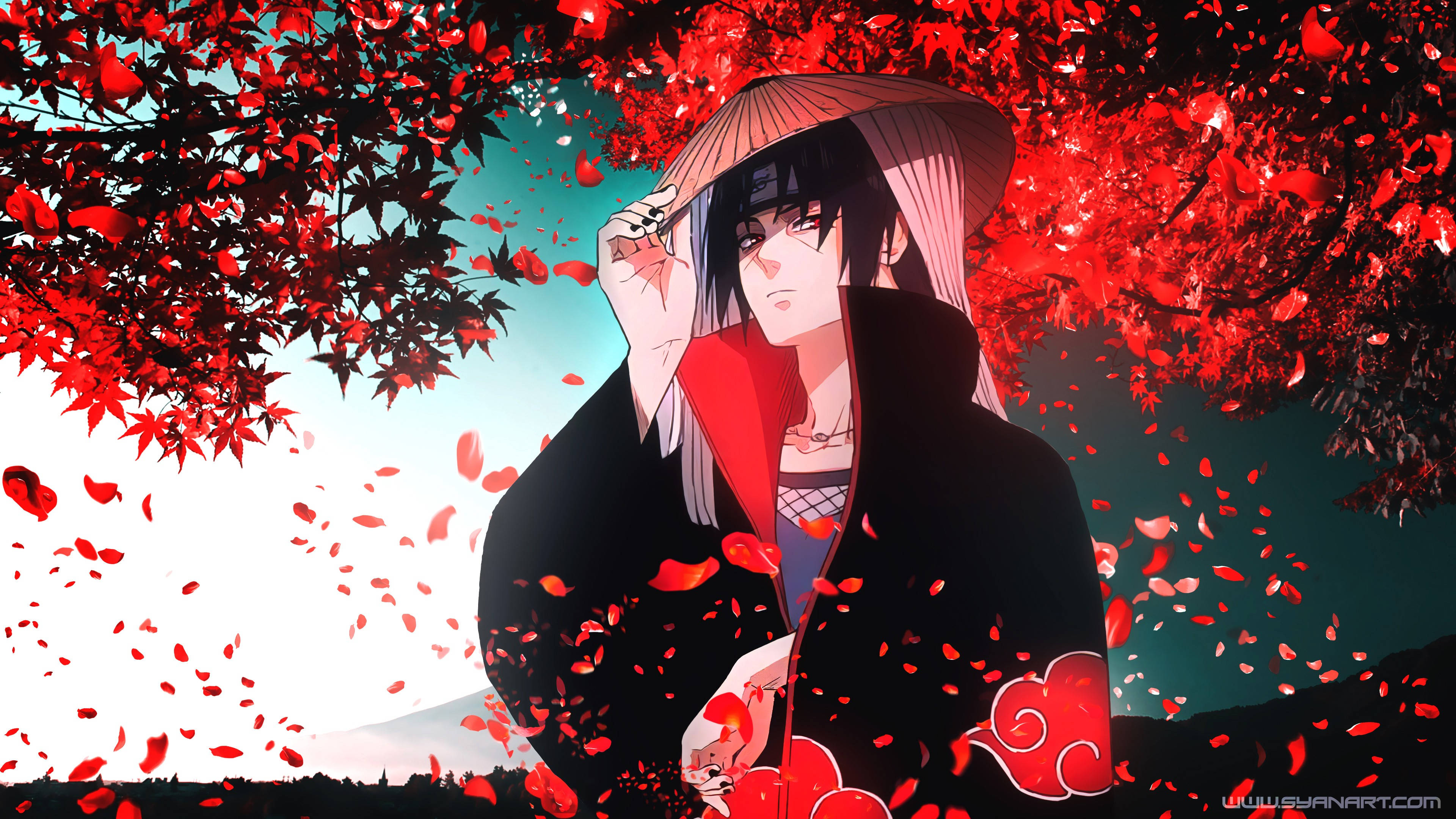 Arte de Itachi 4K Ultra HD Naruto Fondos de pantalla