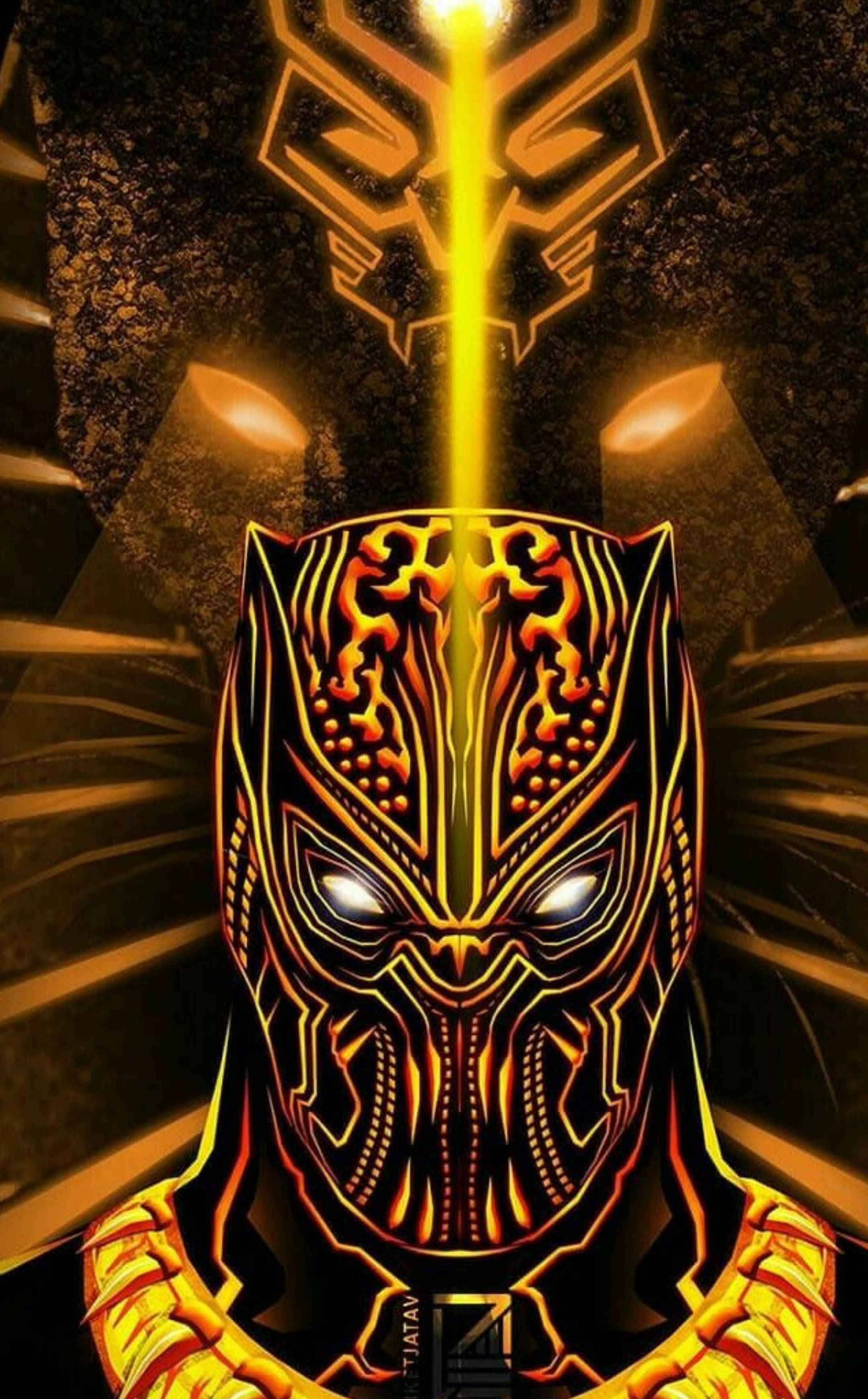 Arte de Killmonger Jaguar Fondos de pantalla