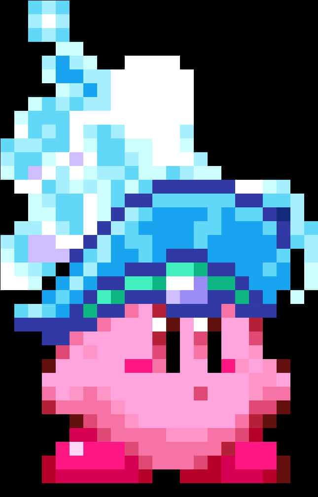 Arte de Kirby pixelado Fondos de pantalla