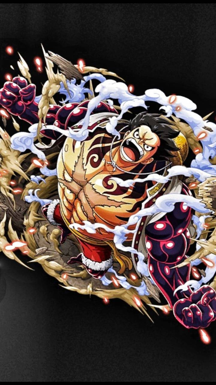 Arte de Luffy Gear 4 Explosión Fondos de pantalla