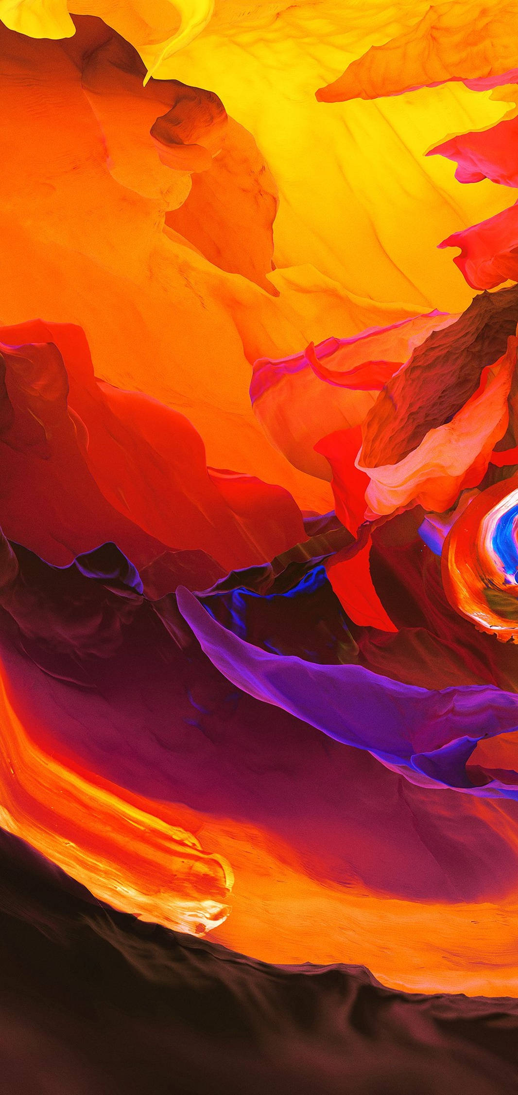 Arte de Montaña Ardiente en 4K para Android Fondos de pantalla