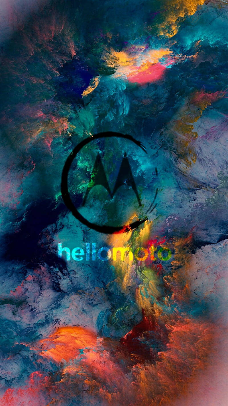 Arte de Nubes Coloridas de Motorola Fondos de pantalla