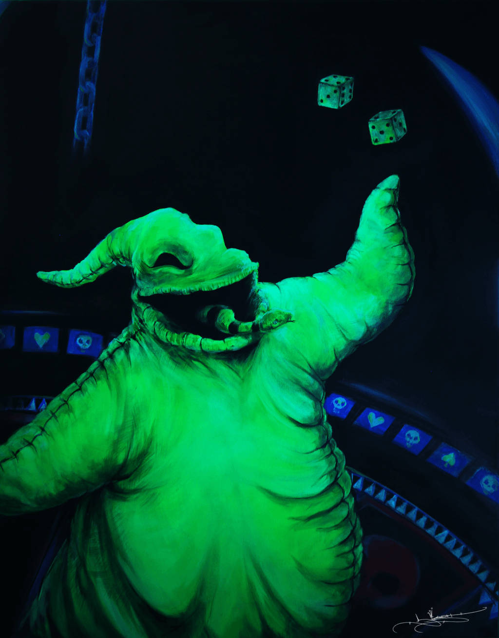 Arte de Oogie El Extraño Mundo de Jack Fondos de pantalla