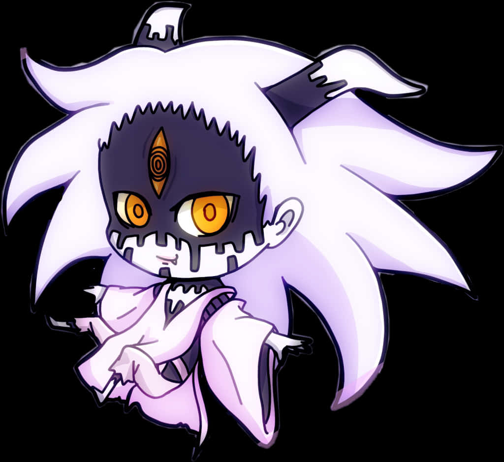 Arte de personaje fantasma chibi Fondos de pantalla