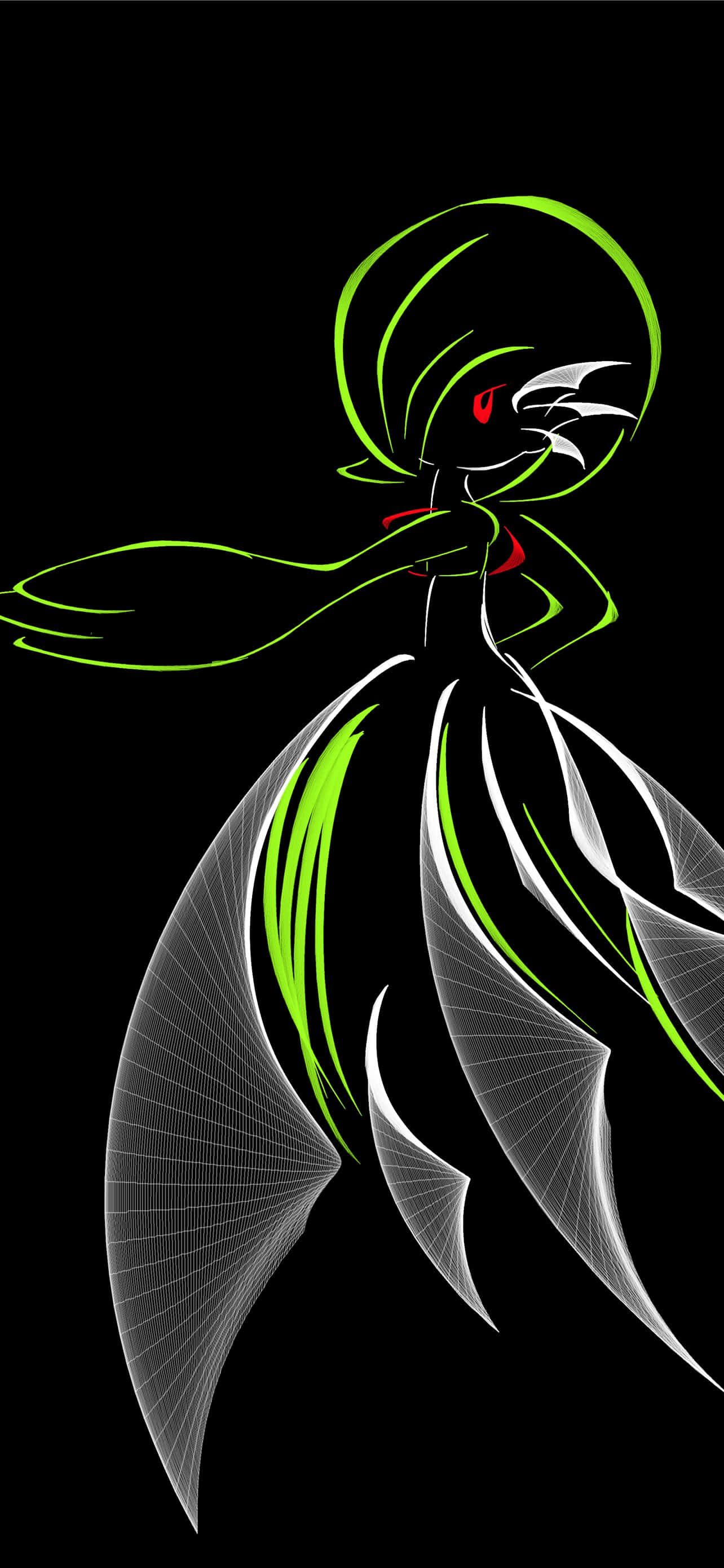 Ilustración Neon de Tsareena Fondos de pantalla