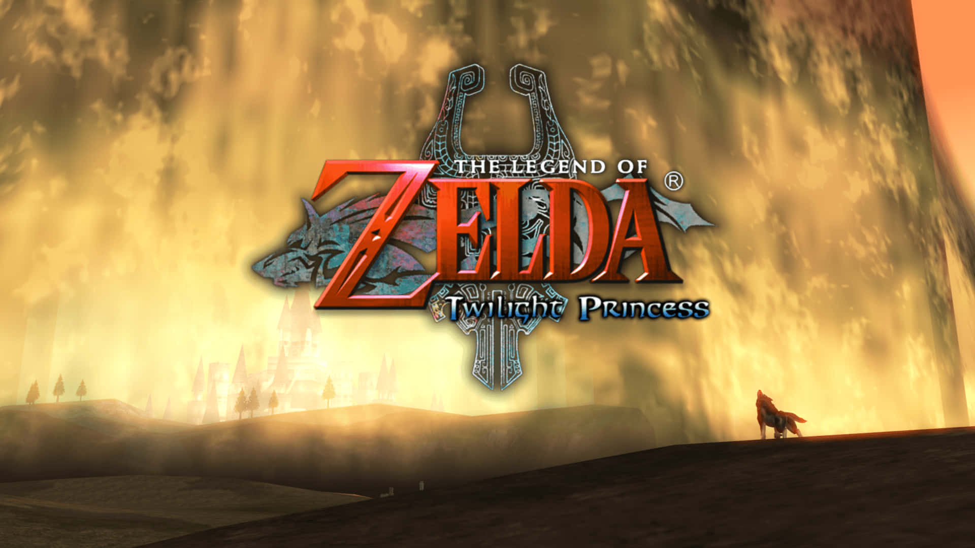 Arte del logotipo de Legend of Zelda: Twilight Princess Fondos de pantalla