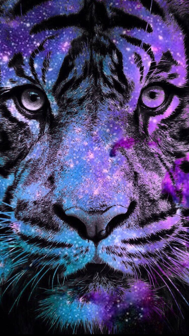 Arte Digital de Tigre Estelar Cool Fondos de pantalla