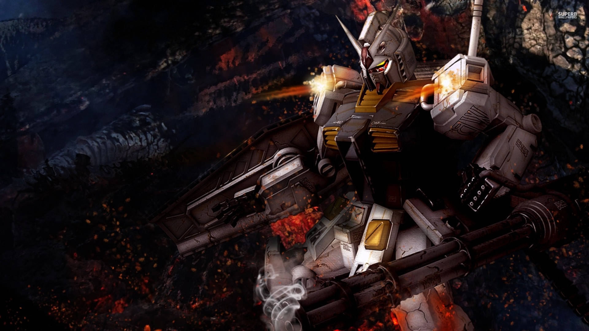 Arte digital de Mobile Suit Gundam Fondos de pantalla