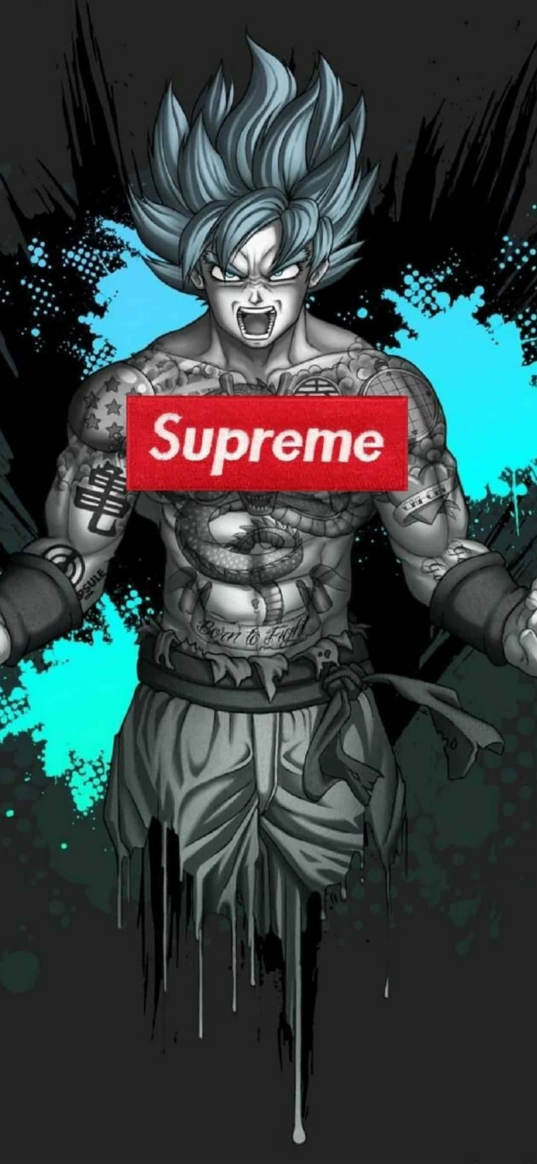 Arte Digital de Goku Supreme Drip Fondos de pantalla