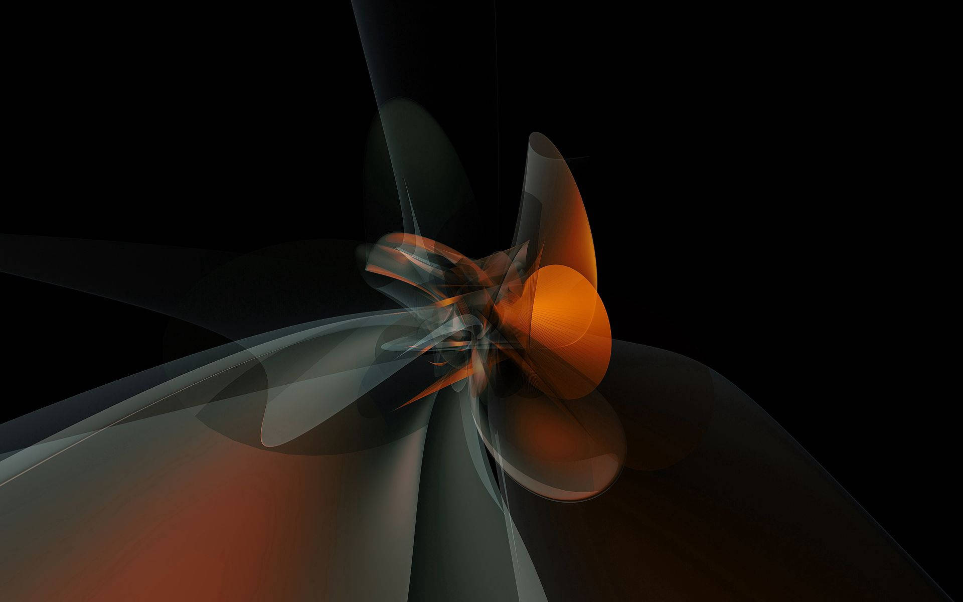 Fondo de pantalla de Arte Digital Naranja Oscuro