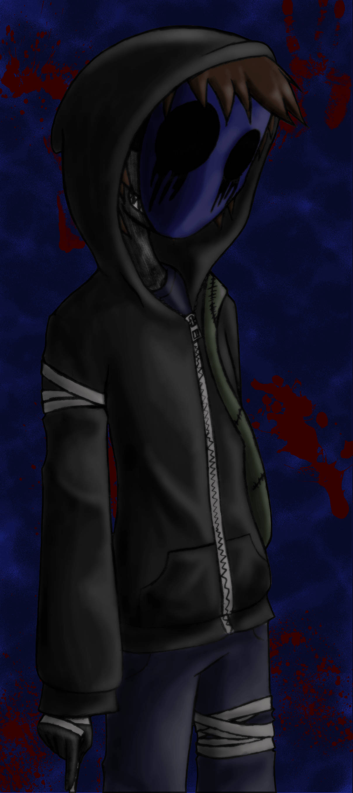 Arte Digital Sombrío de Eyeless Jack Fondos de pantalla