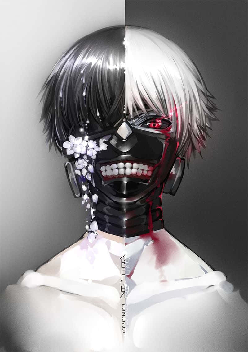 Arte digital triste de Kaneki Fondos de pantalla