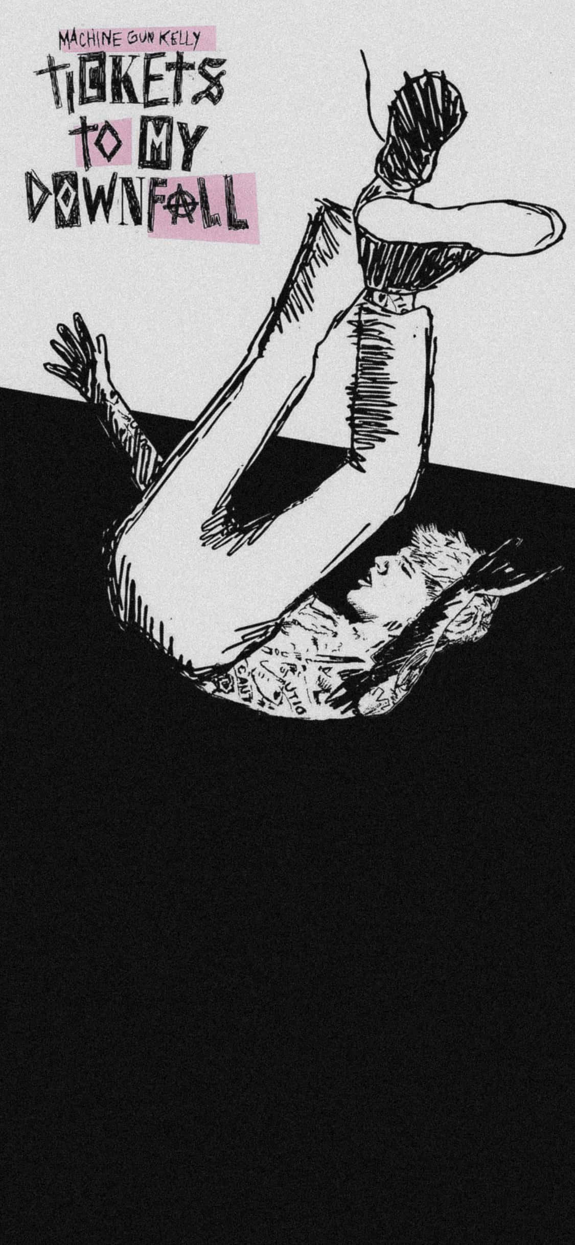 Arte en Blanco y Negro de Tickets To My Downfall Fondos de pantalla