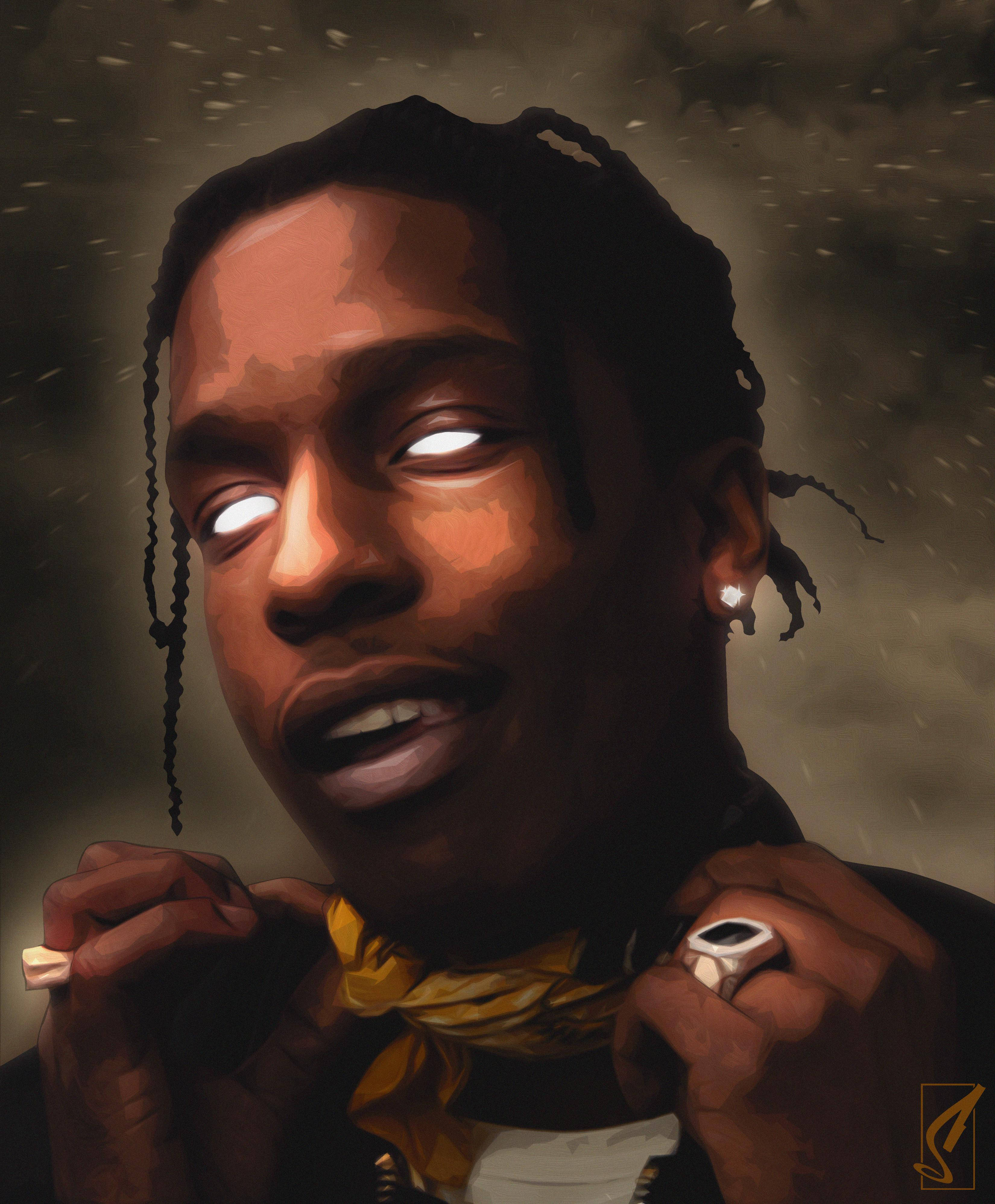 Arte Espeluznante de Asap Rocky Fondos de pantalla