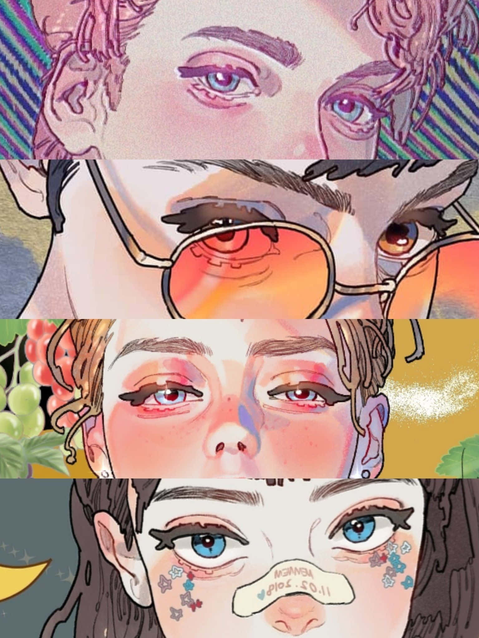 Arte Estético Colorido Fondos de pantalla