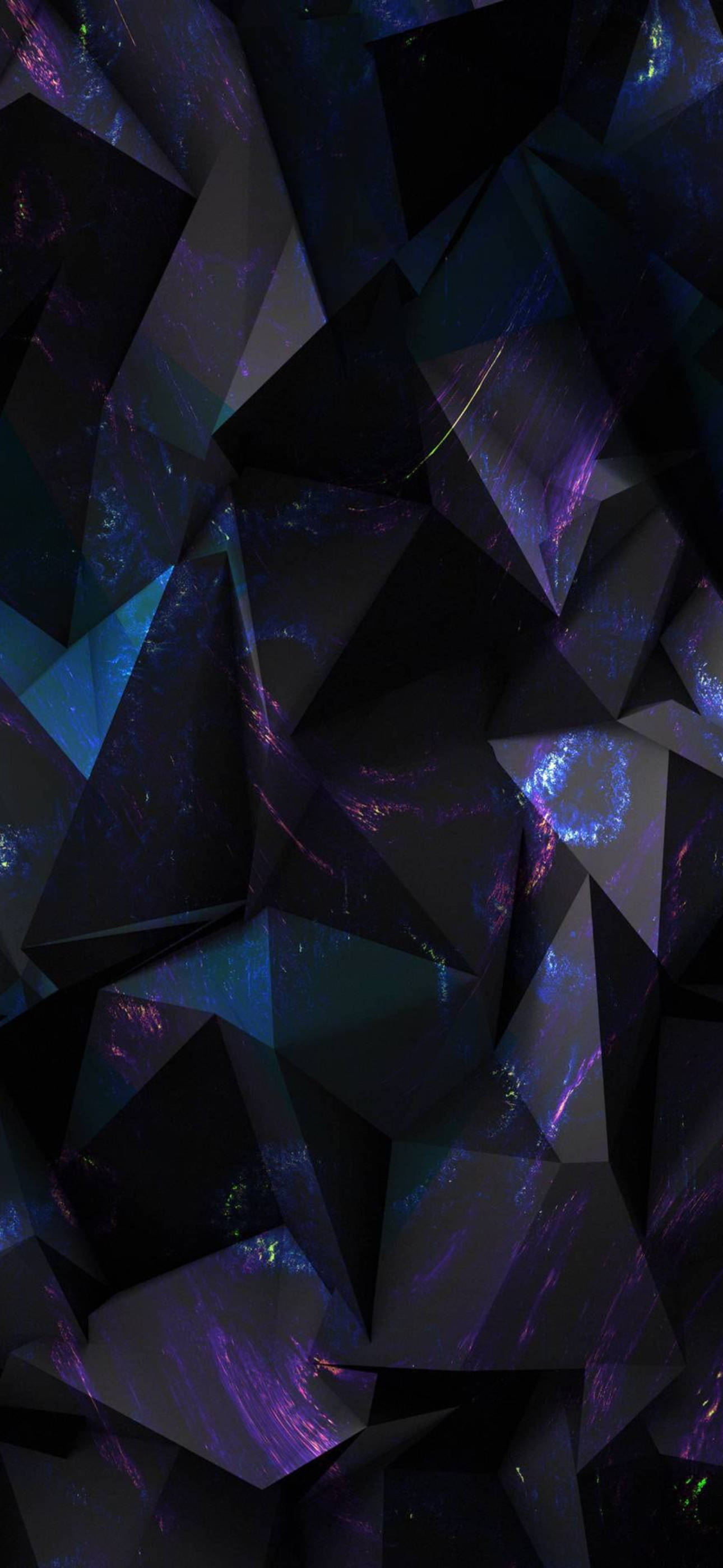 Arte estético negro y púrpura brillante Fondos de pantalla