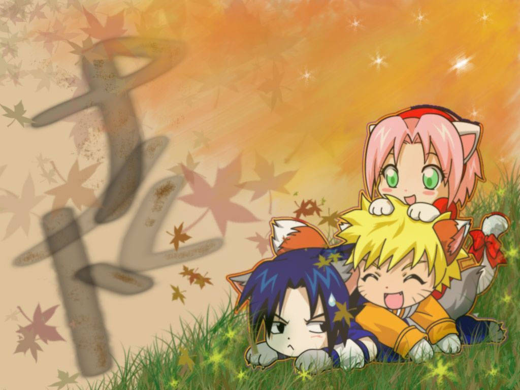 Arte estético otoñal de Naruto lindo Fondos de pantalla