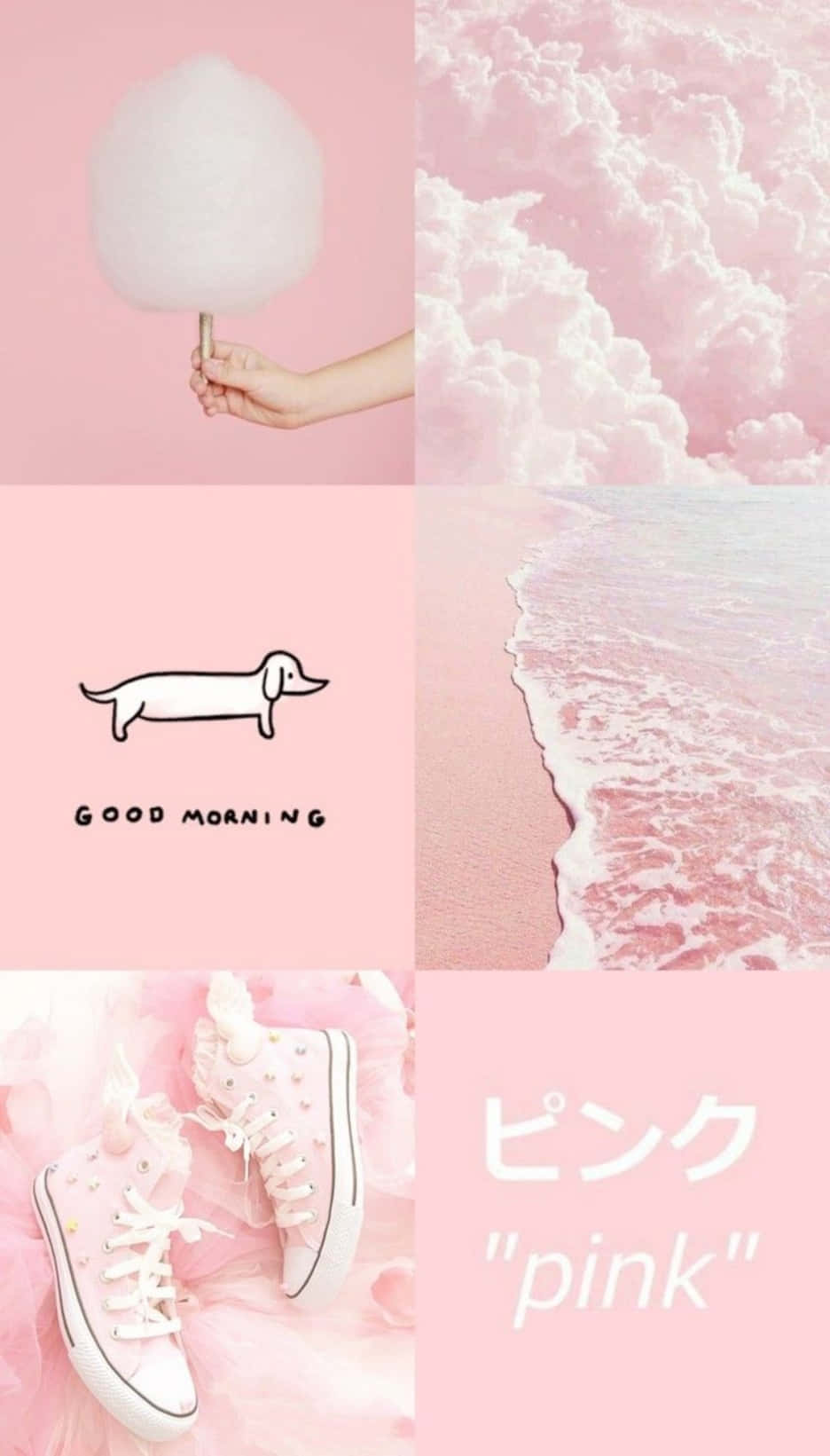 Arte estético rosa y colorido con efecto borroso Fondos de pantalla