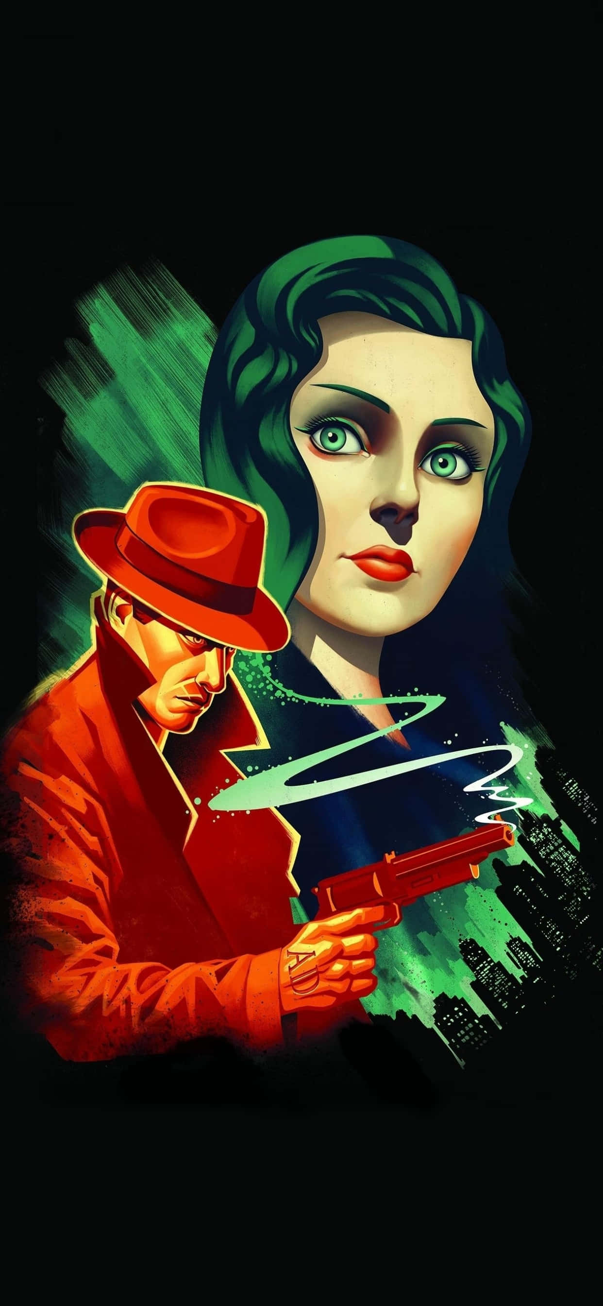 Fondo de Arte para iPhone XS Max de Bioshock Infinite Fondos de pantalla