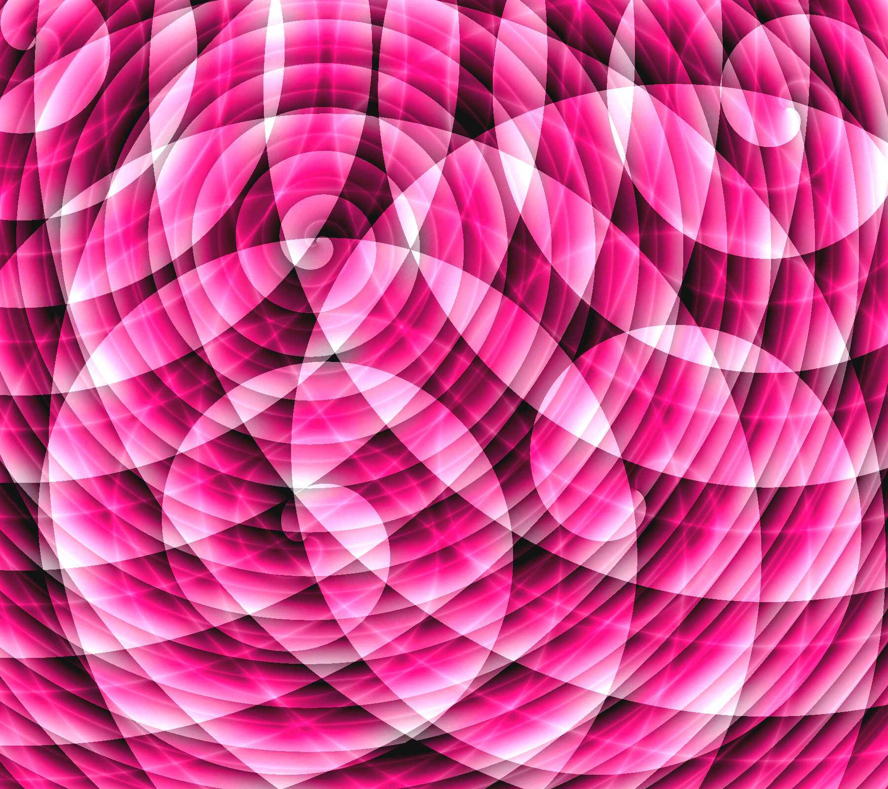 Arte fractal rosa neón Fondos de pantalla