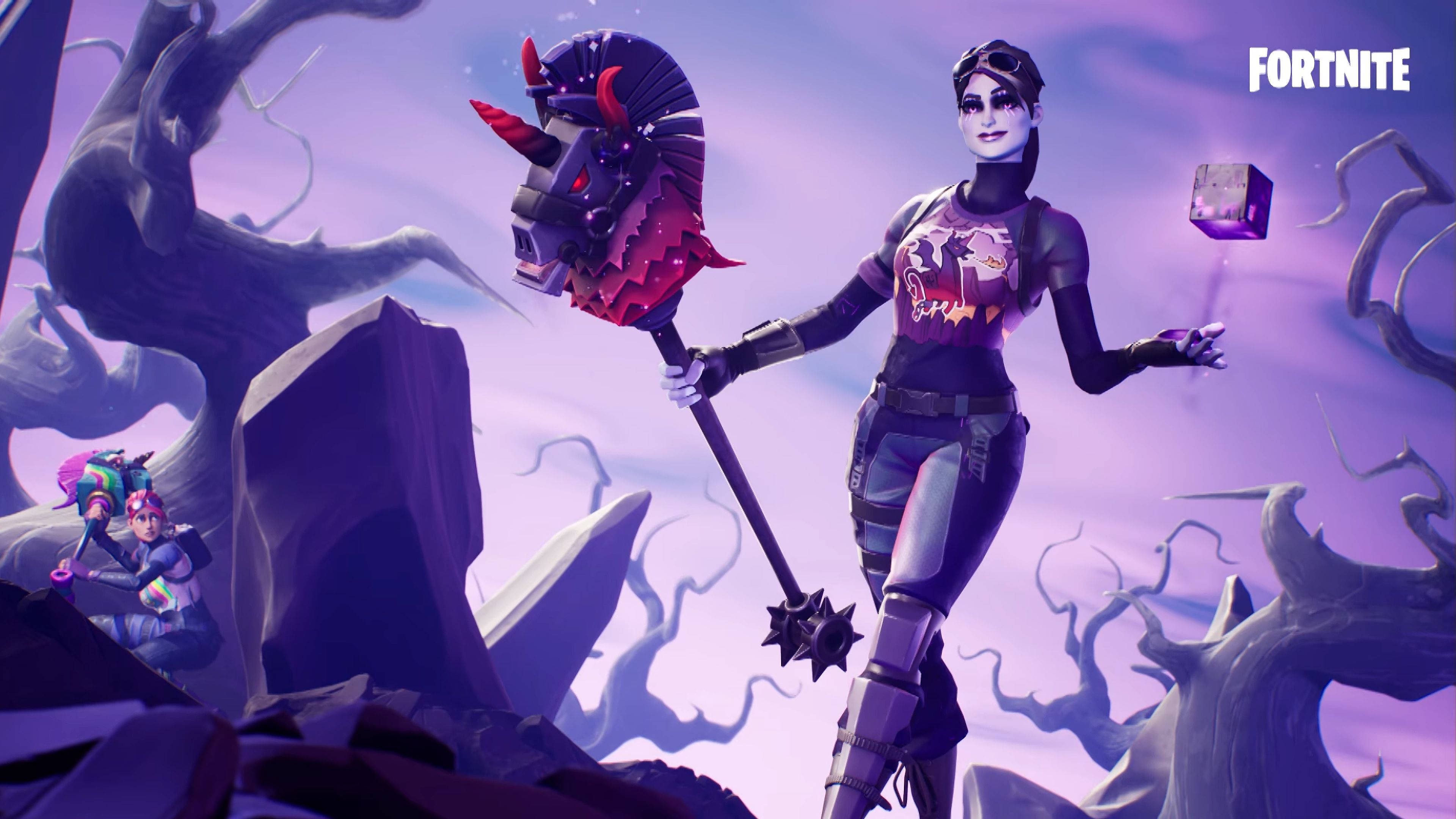 Arte genial de Dark Bomber de Fortnite Fondos de pantalla