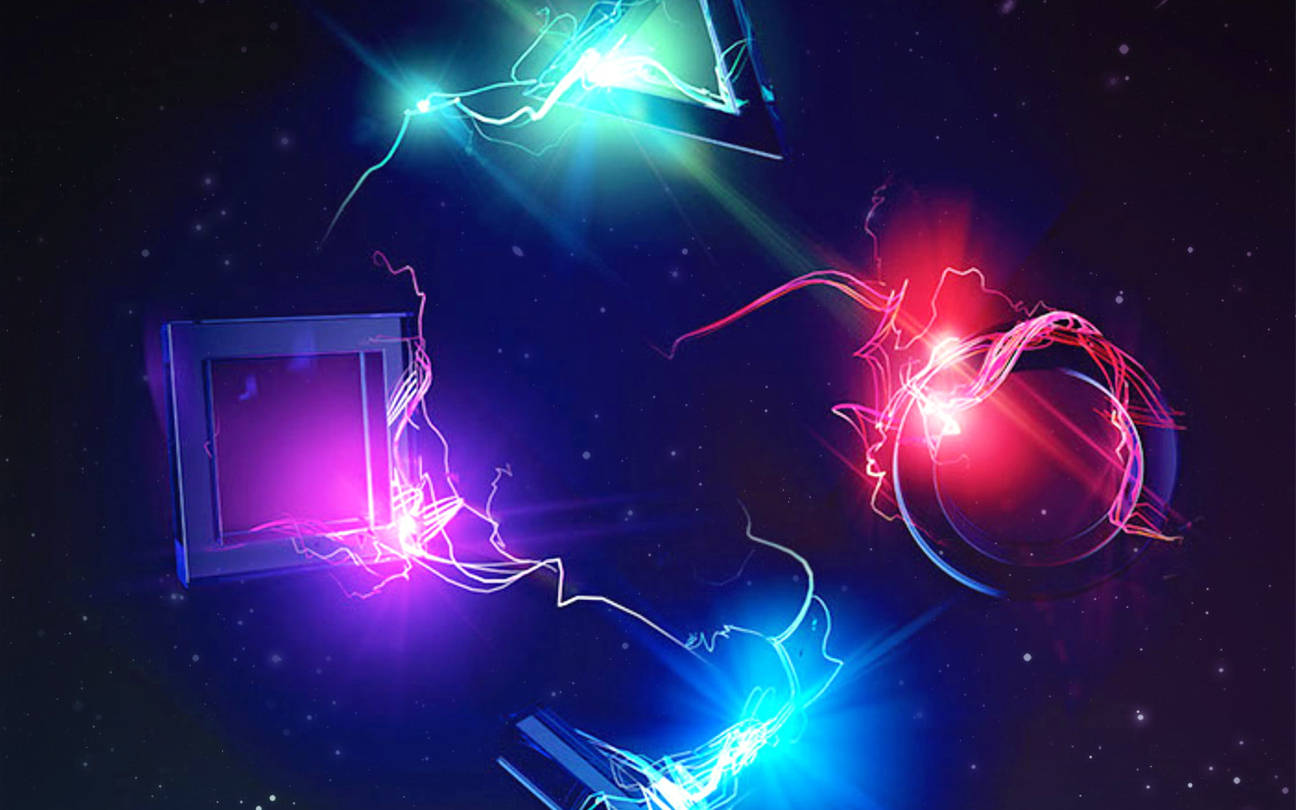 Arte genial del logotipo de PS4 Fondos de pantalla