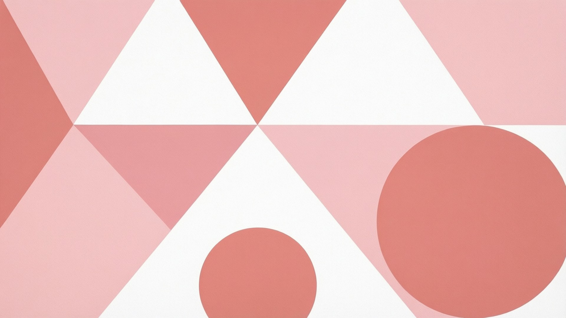Arte Geométrico Rosa Fondos de pantalla