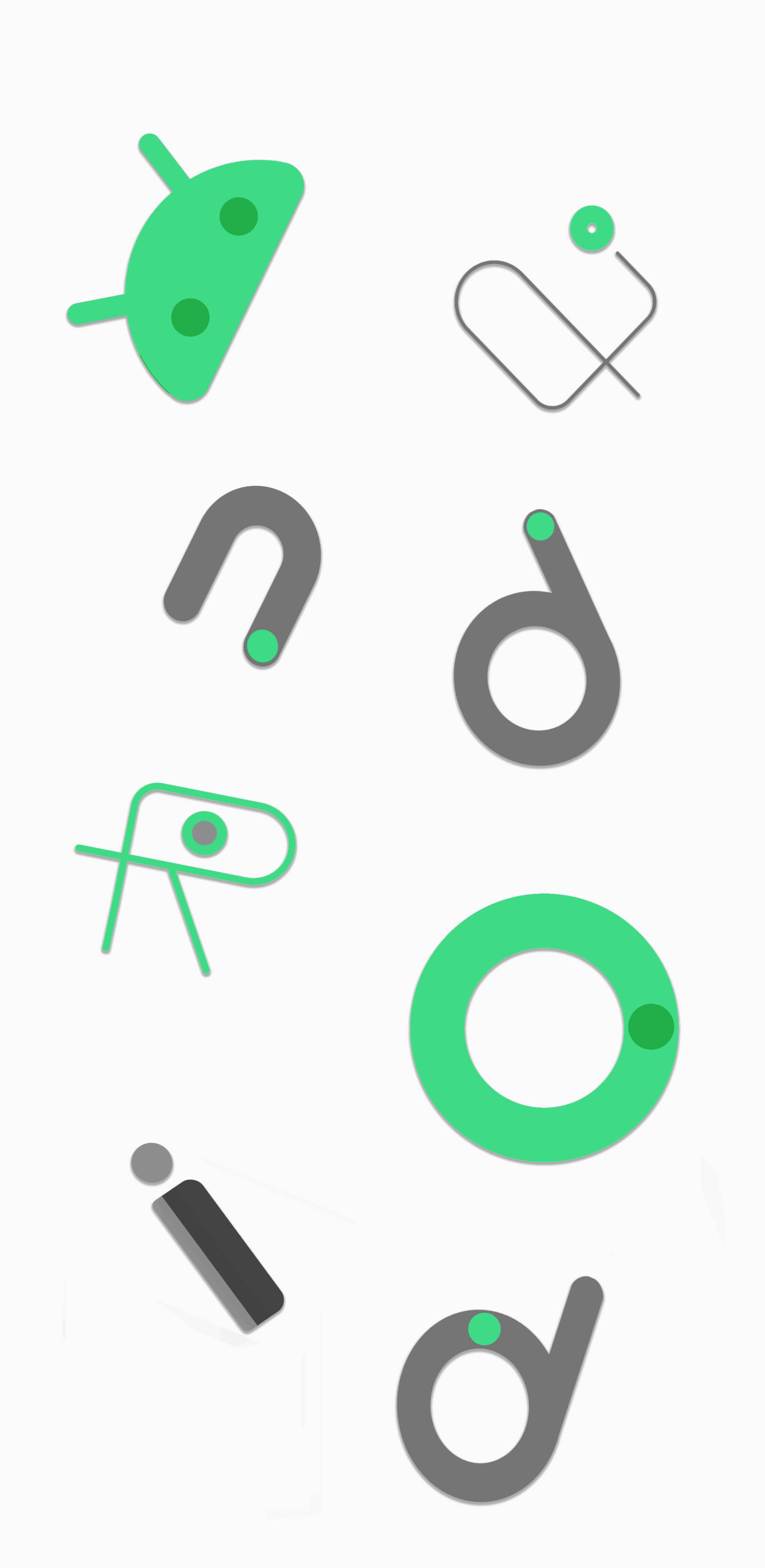 Arte Gráfico Android Google Pixel 4 Fondos de pantalla