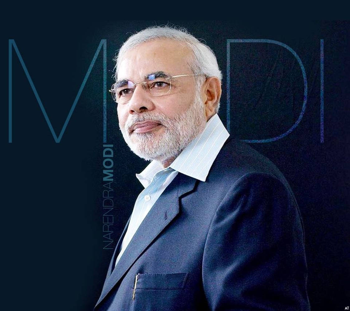 Arte Gráfico Minimalista de Narendra Modi Fondos de pantalla