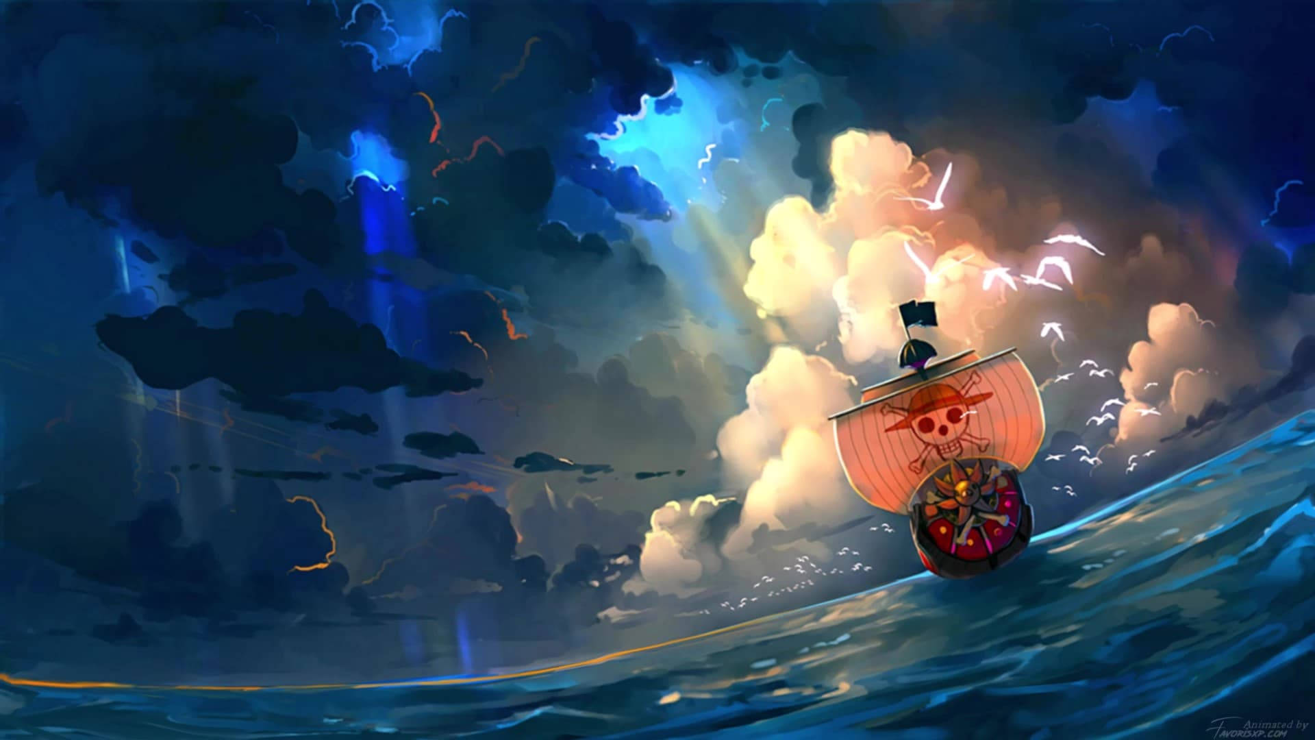 Arte interactivo de One Piece Fondos de pantalla