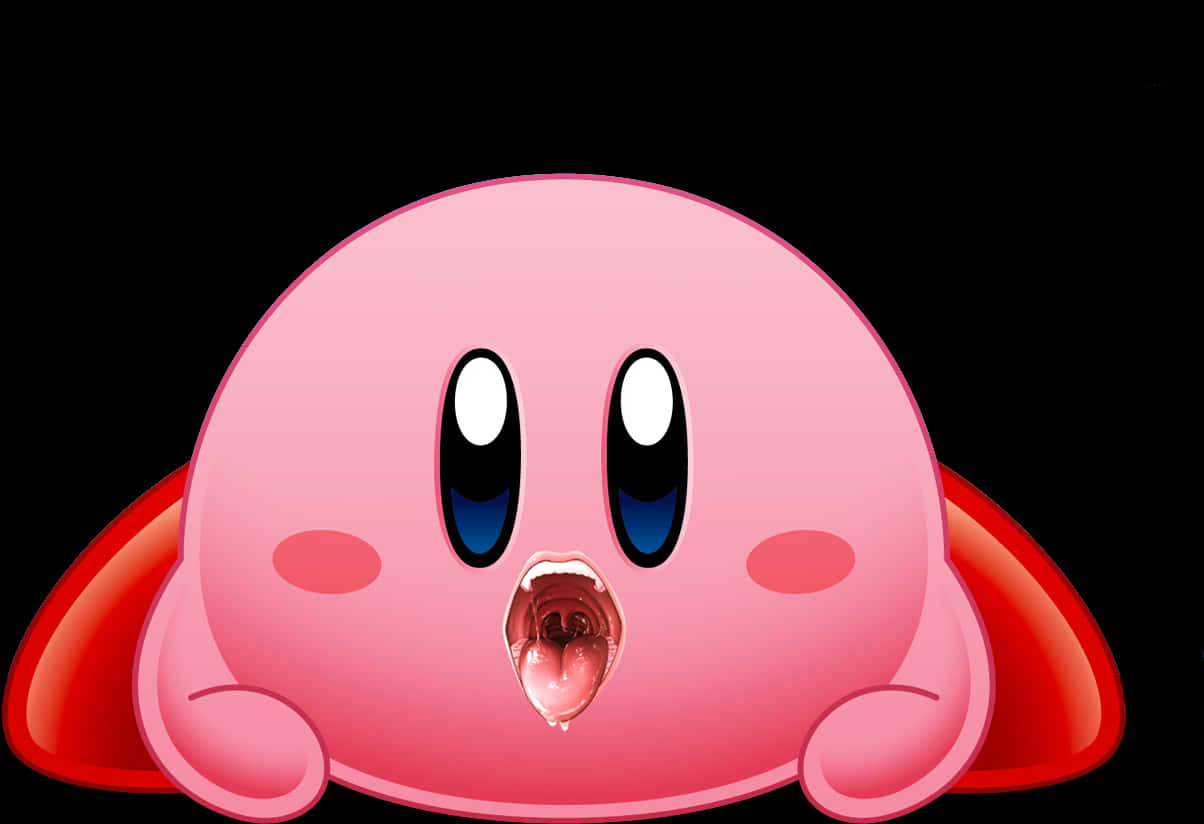 Arte lindo del personaje Kirby Fondos de pantalla