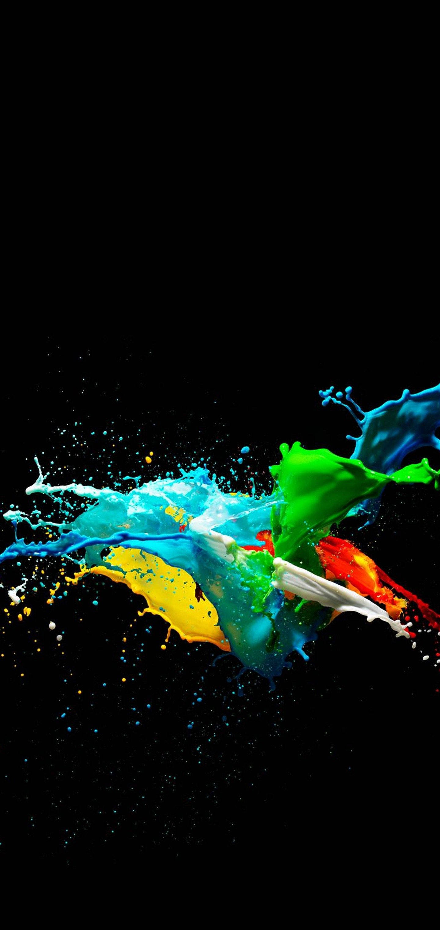 Arte líquido de colores del Note 10 Fondos de pantalla