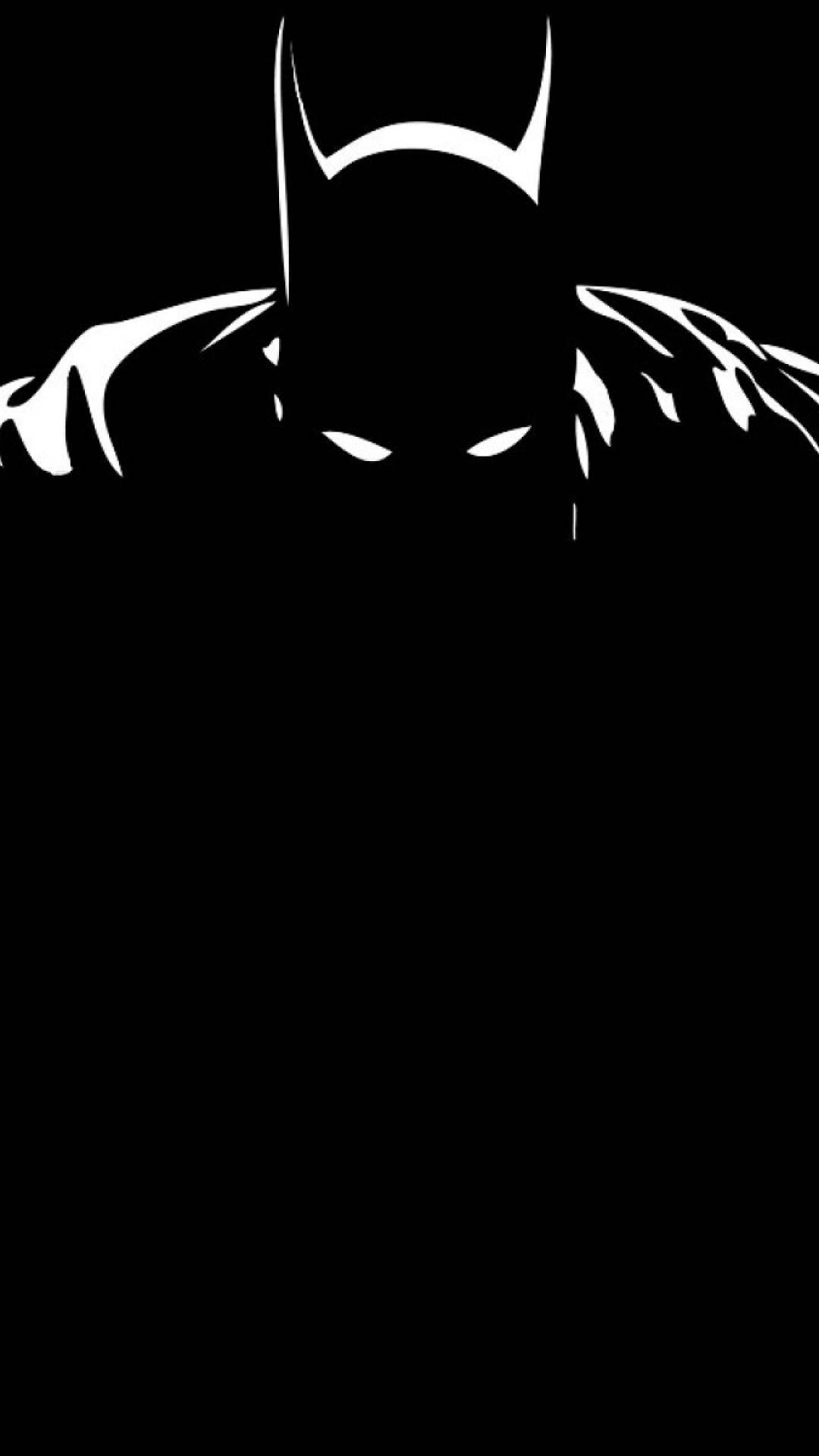 Fondo de pantalla de arte minimalista de Batman