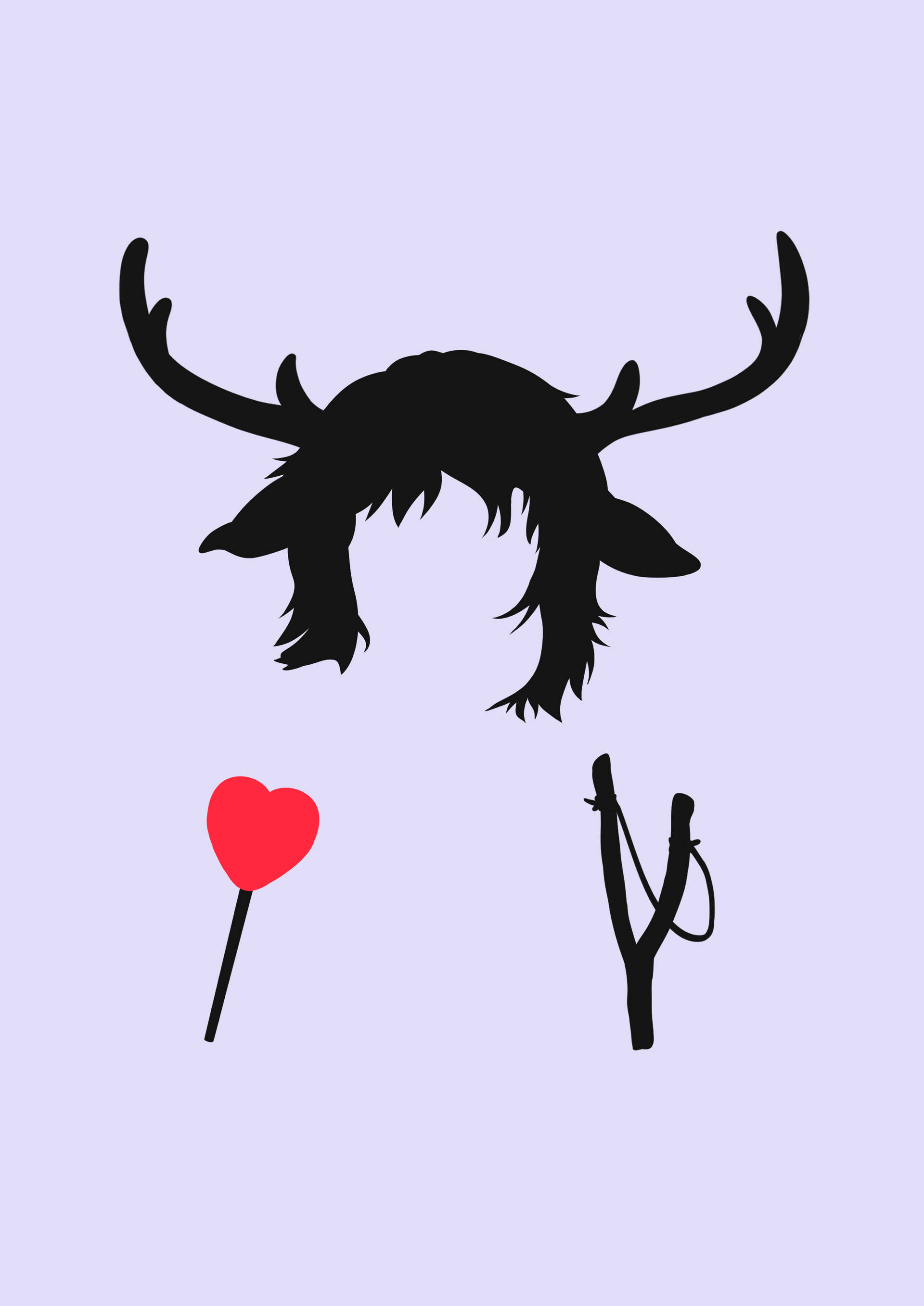 Arte minimalista de Gus de Sweet Tooth Fondos de pantalla