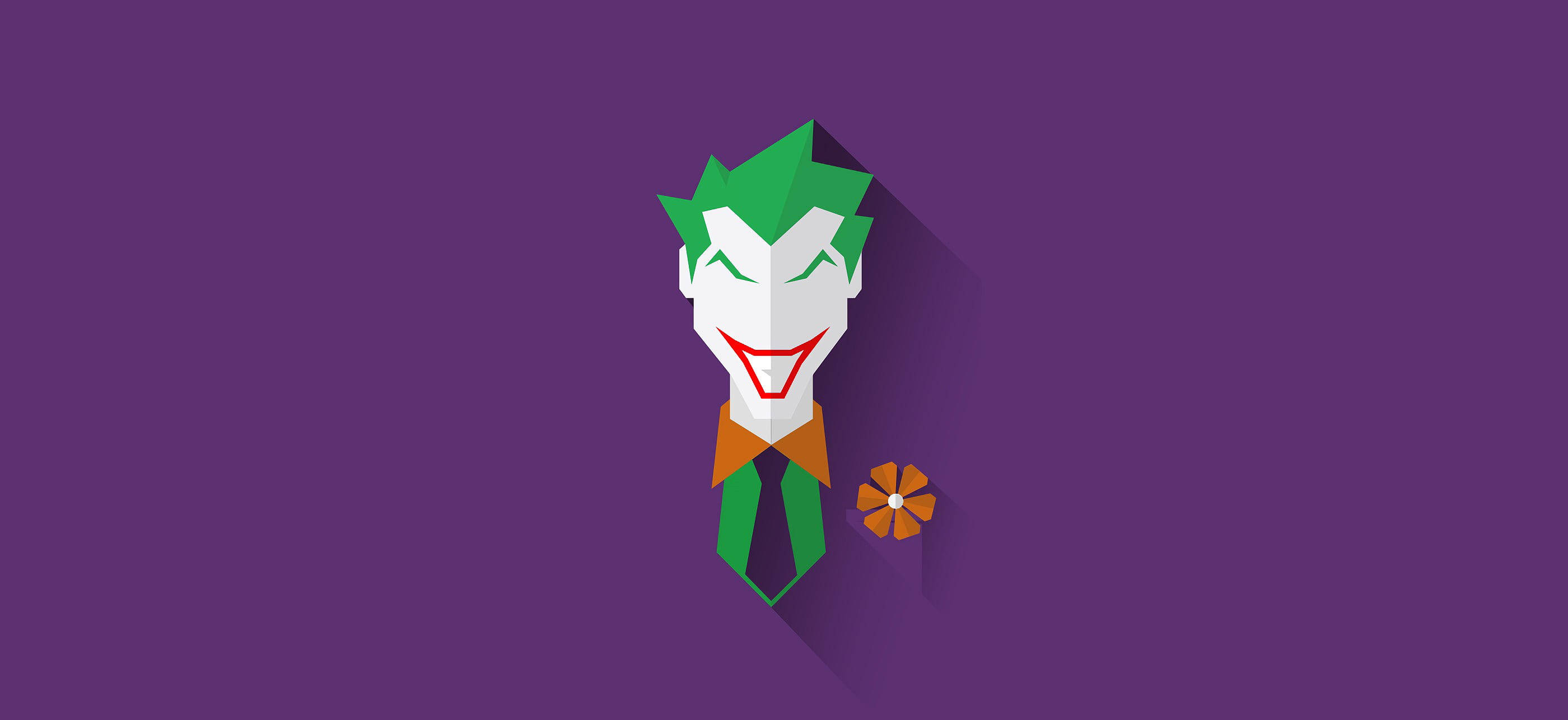 Arte minimalista de Joker DC Fondos de pantalla