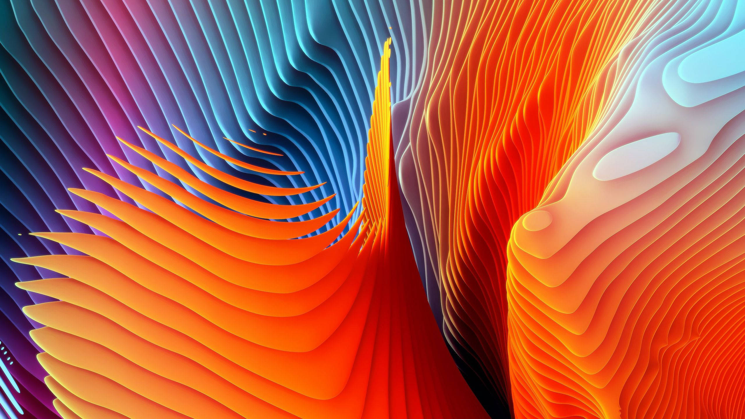 Arte Naranja MacBook Pro Fondos de pantalla